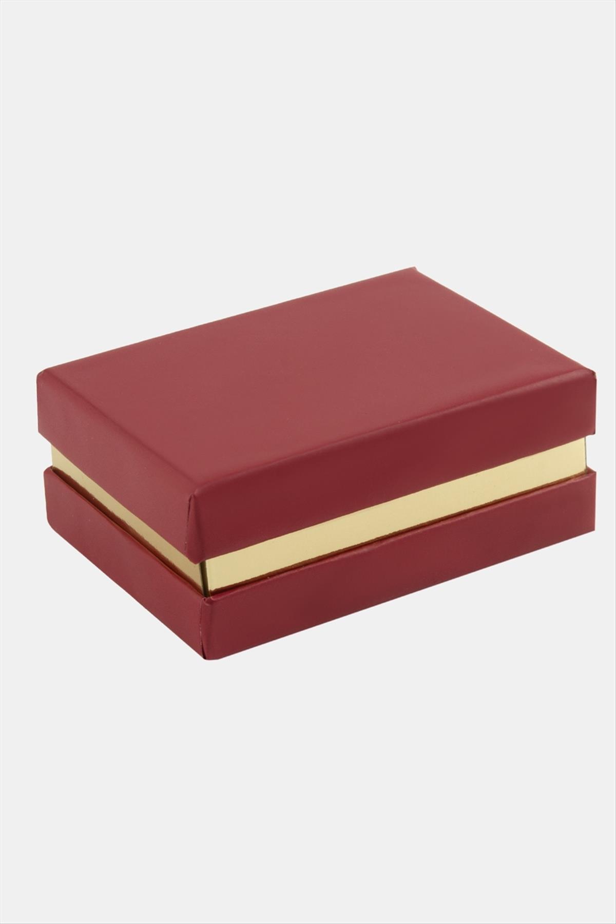 Sarı Şeritli Set Kolye Kutusu