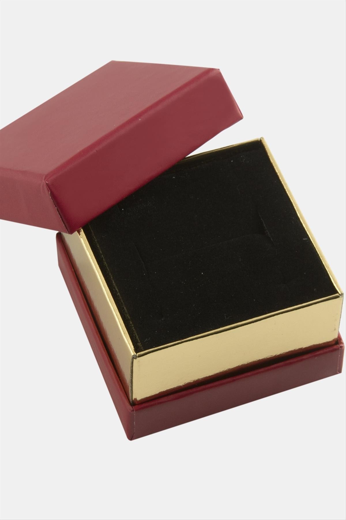 Sarı Şeritli Yüzük Kutusu