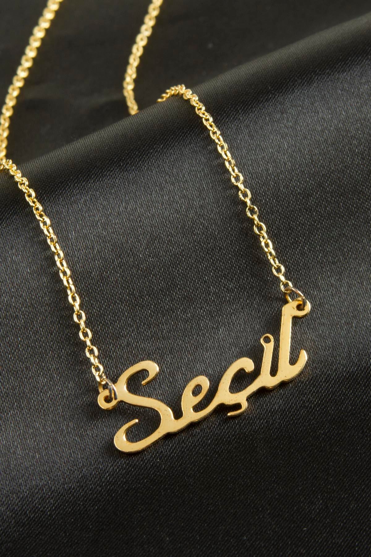 Seçil isimli kolye (Kişiye Özel)