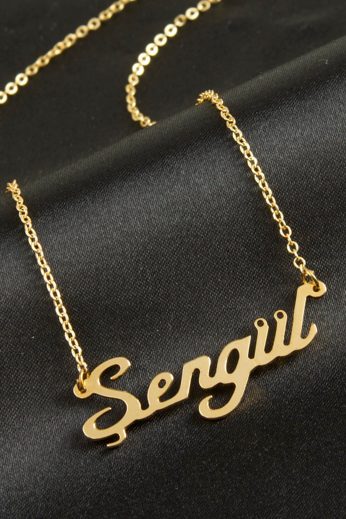 Şengül İsimli Kolye (Kişiye Özel)