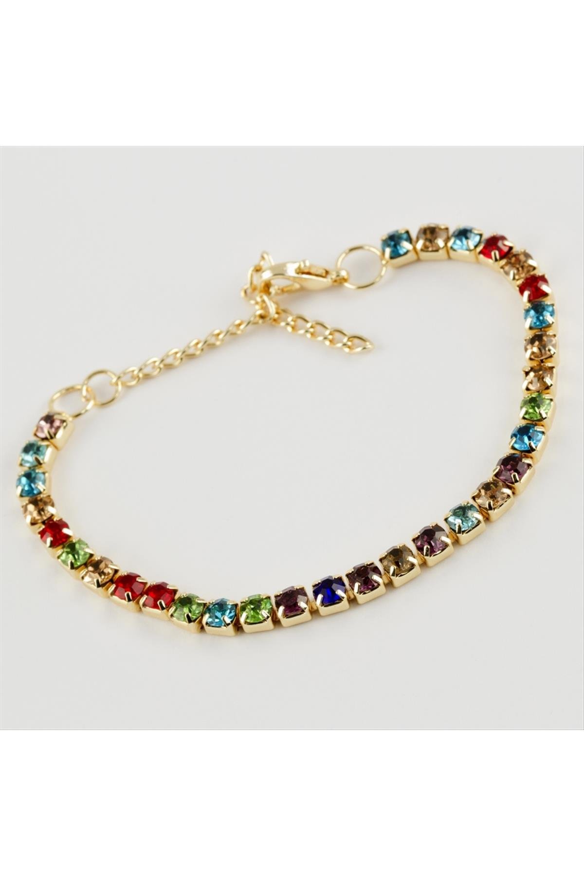 Şerit Taşlı Suyolu Bileklik