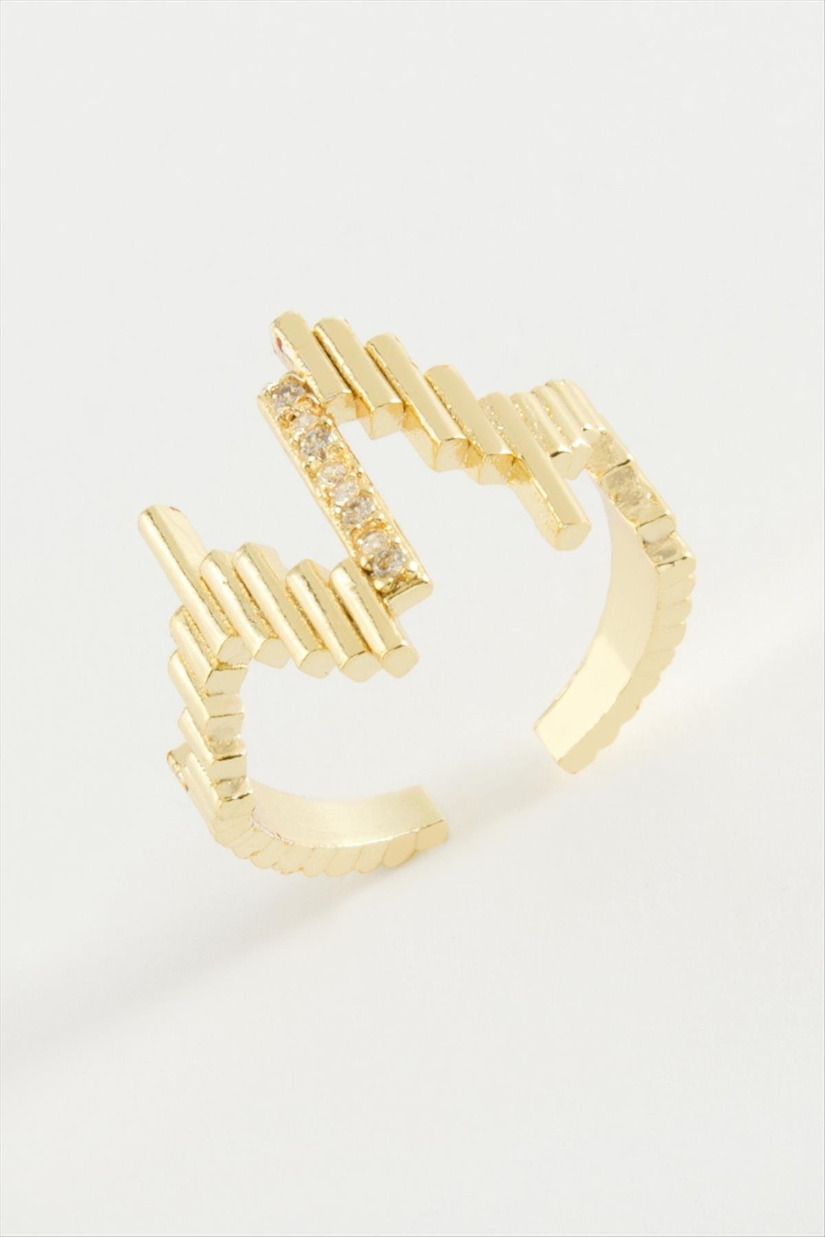 Şimşek Taşlı Yüzük