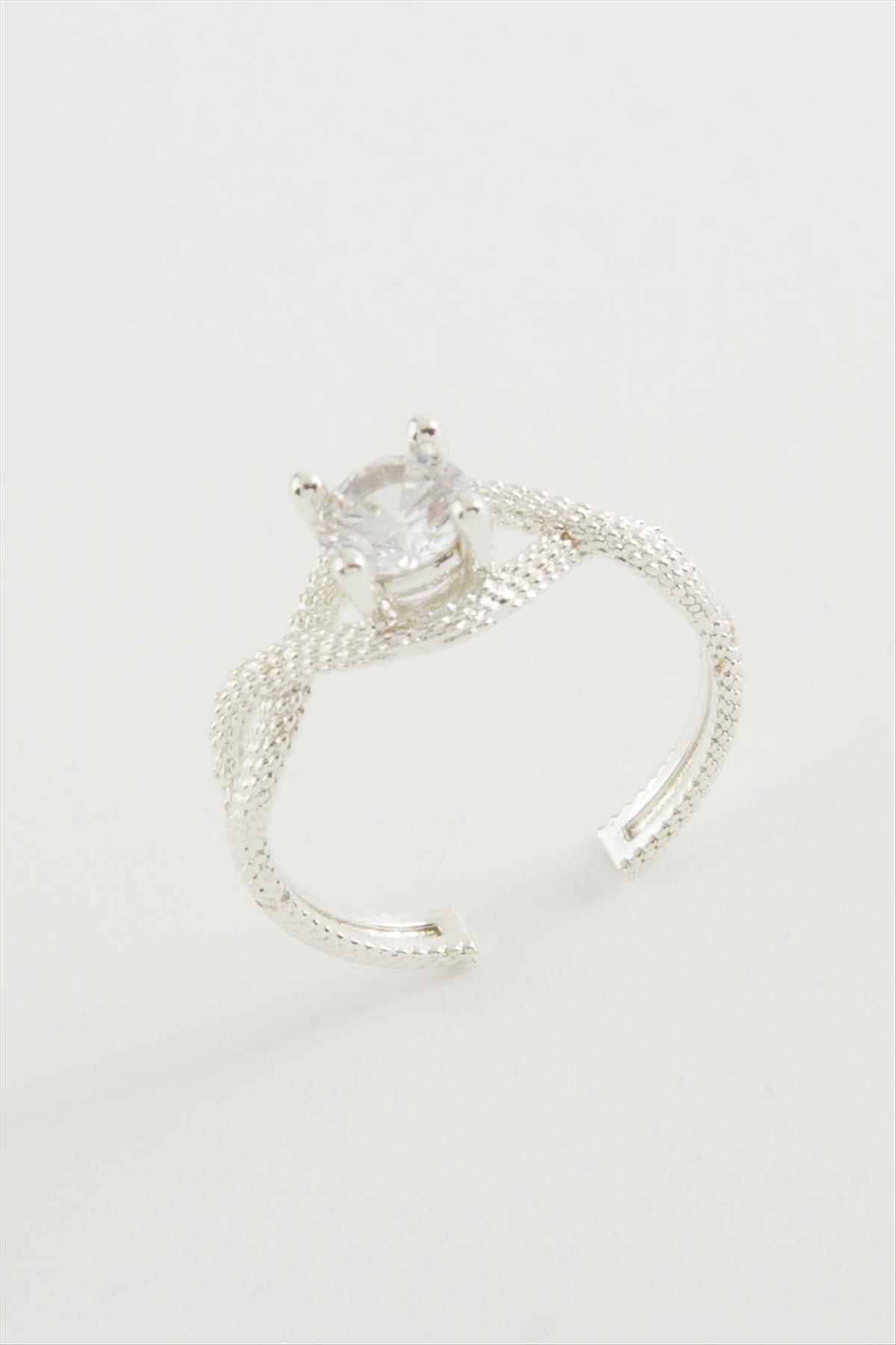 Sonsuzluk Tek Taşlı Yüzük