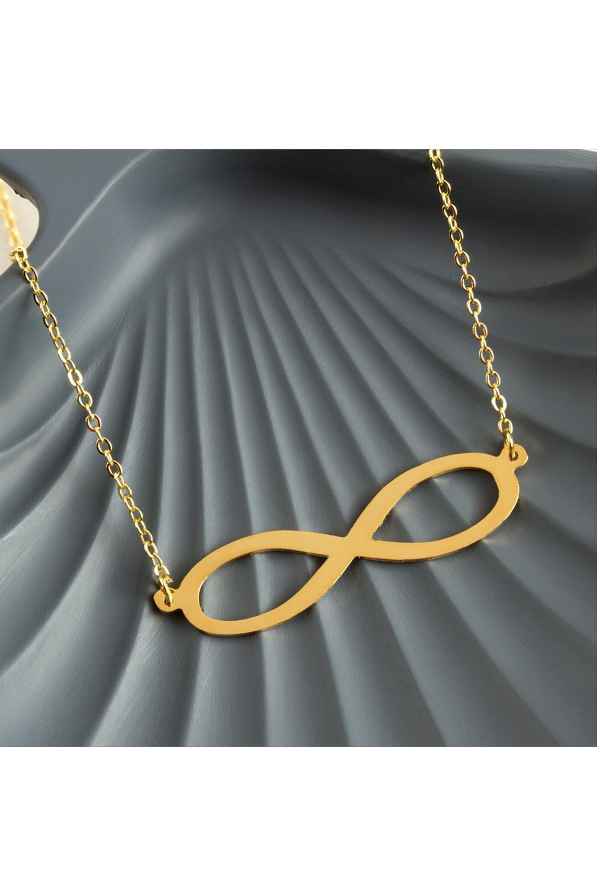 Sonsuzluk Uçlu Kolye