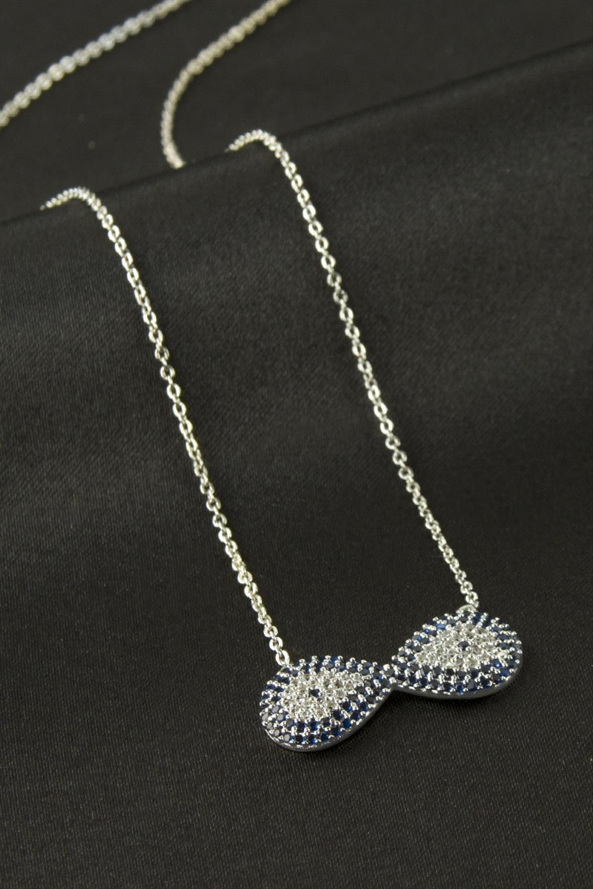 Sonsuzluk Zirkon Taşlı Kolye