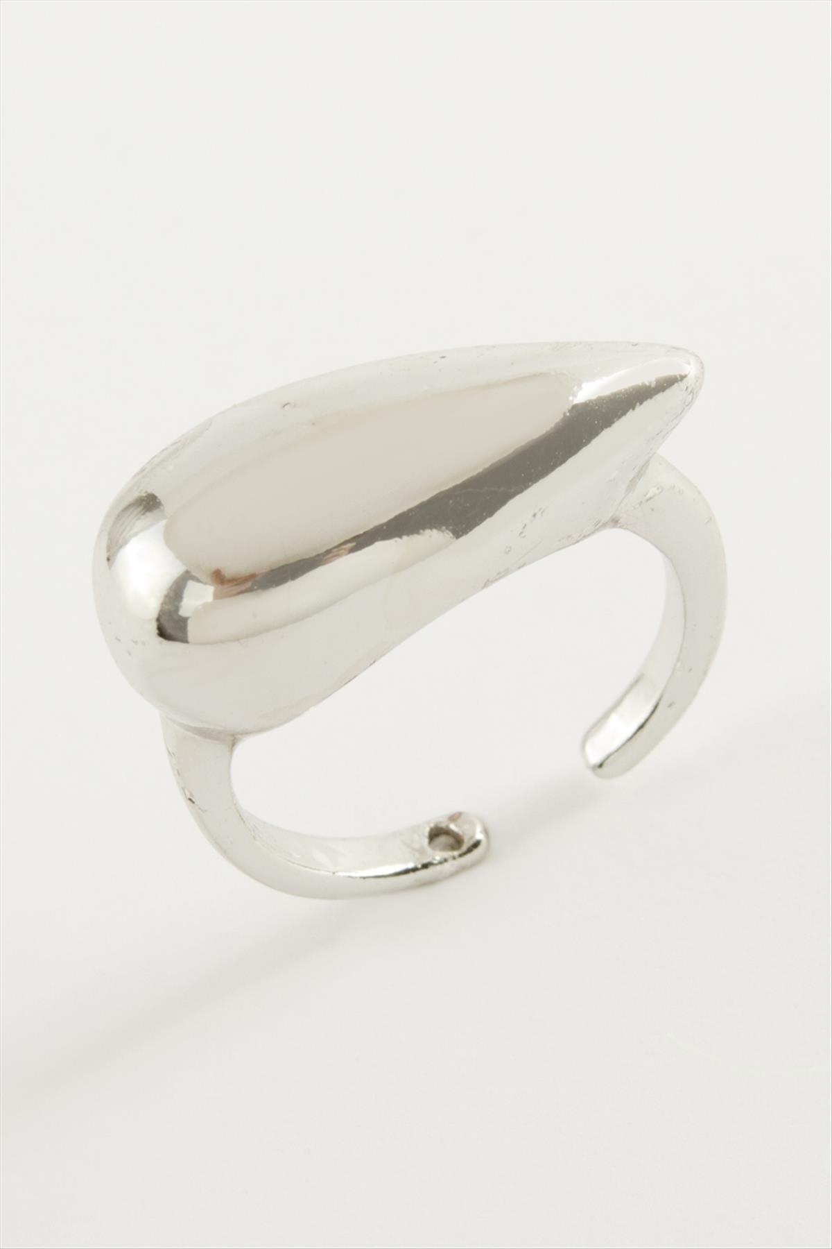 Su Damlası Metal Yüzük