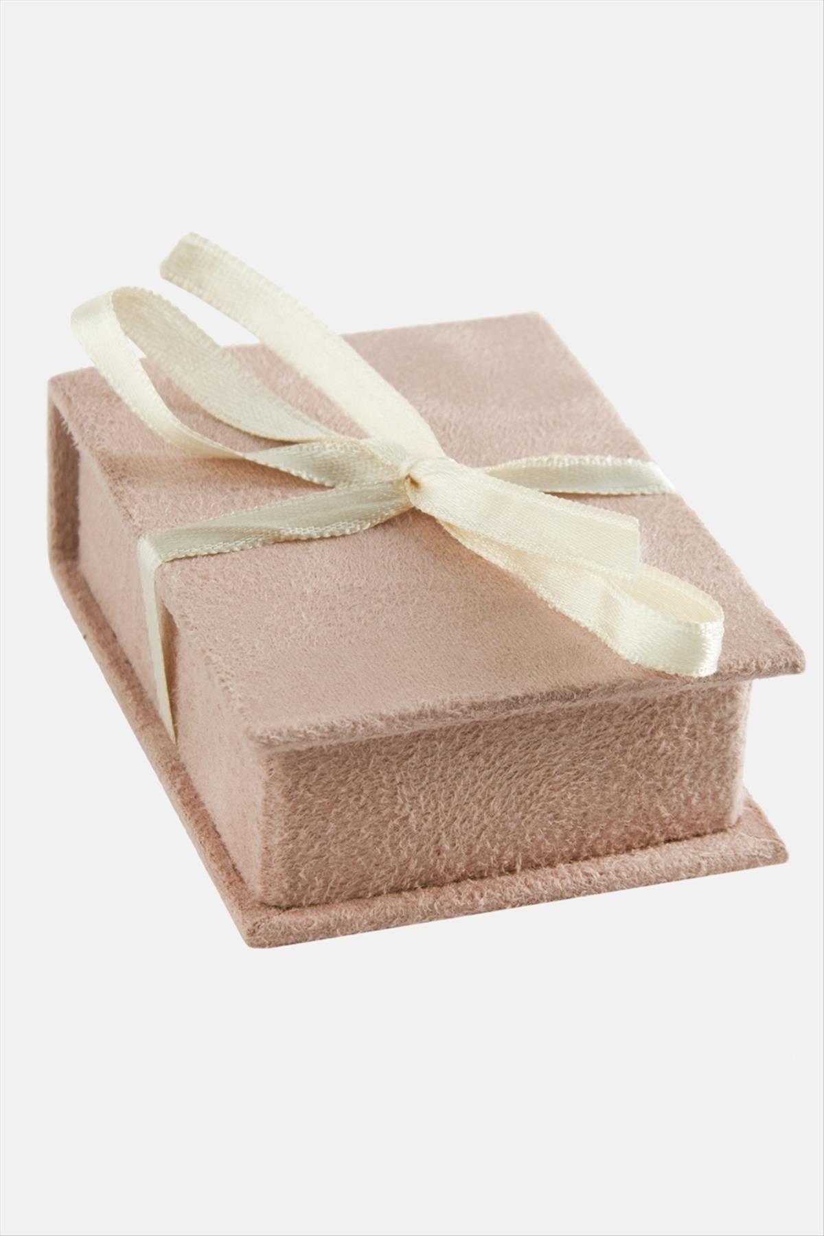 Süet Lüx Set Kolye Kutusu