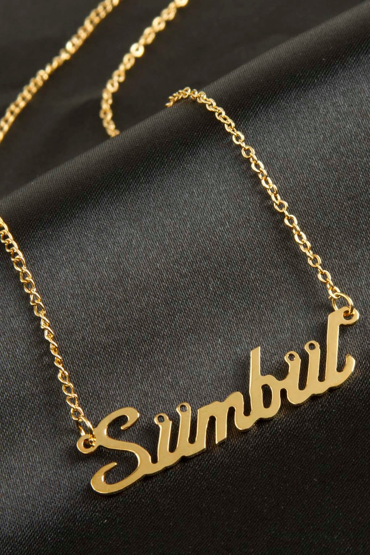 Sümbül İsimli Kolye (Kişiye Özel)