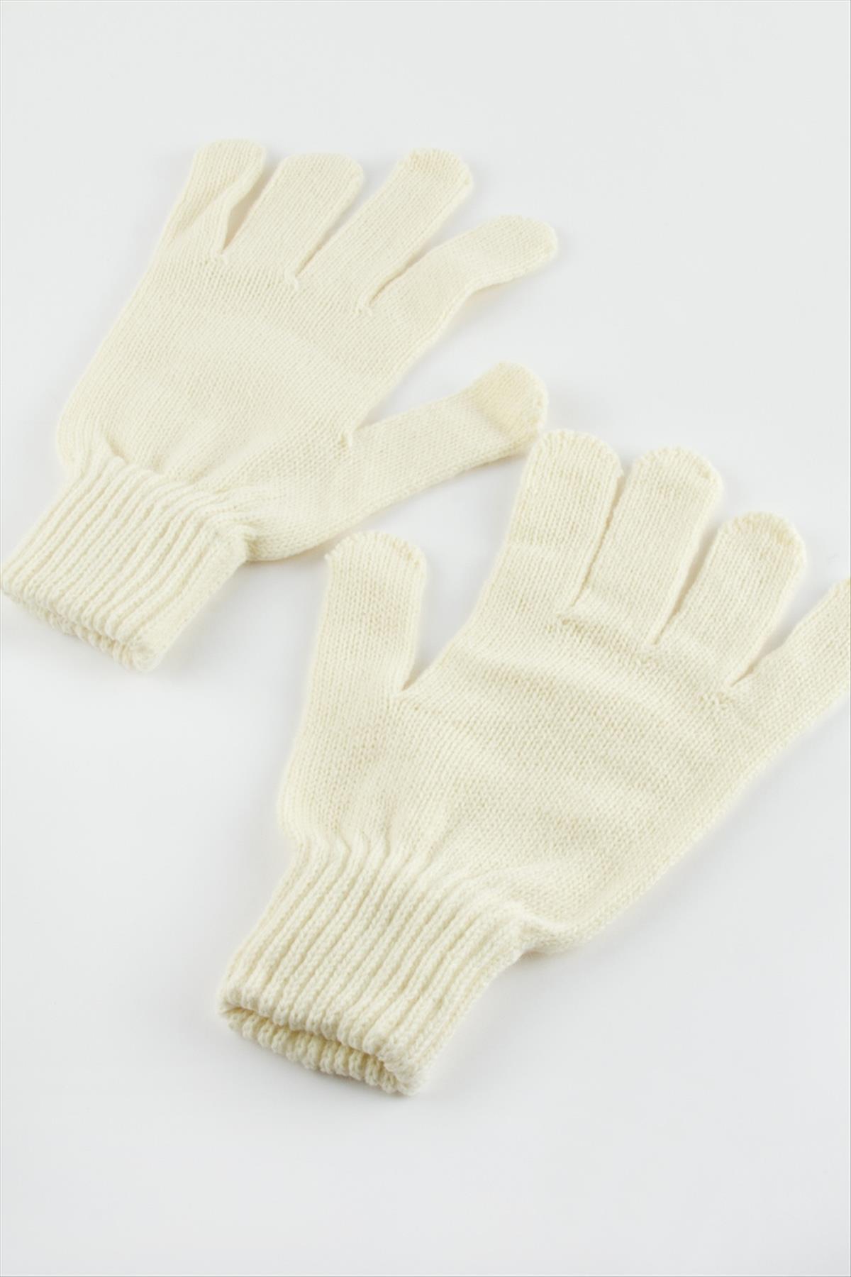 Süper Tek Kat Yün Eldiven