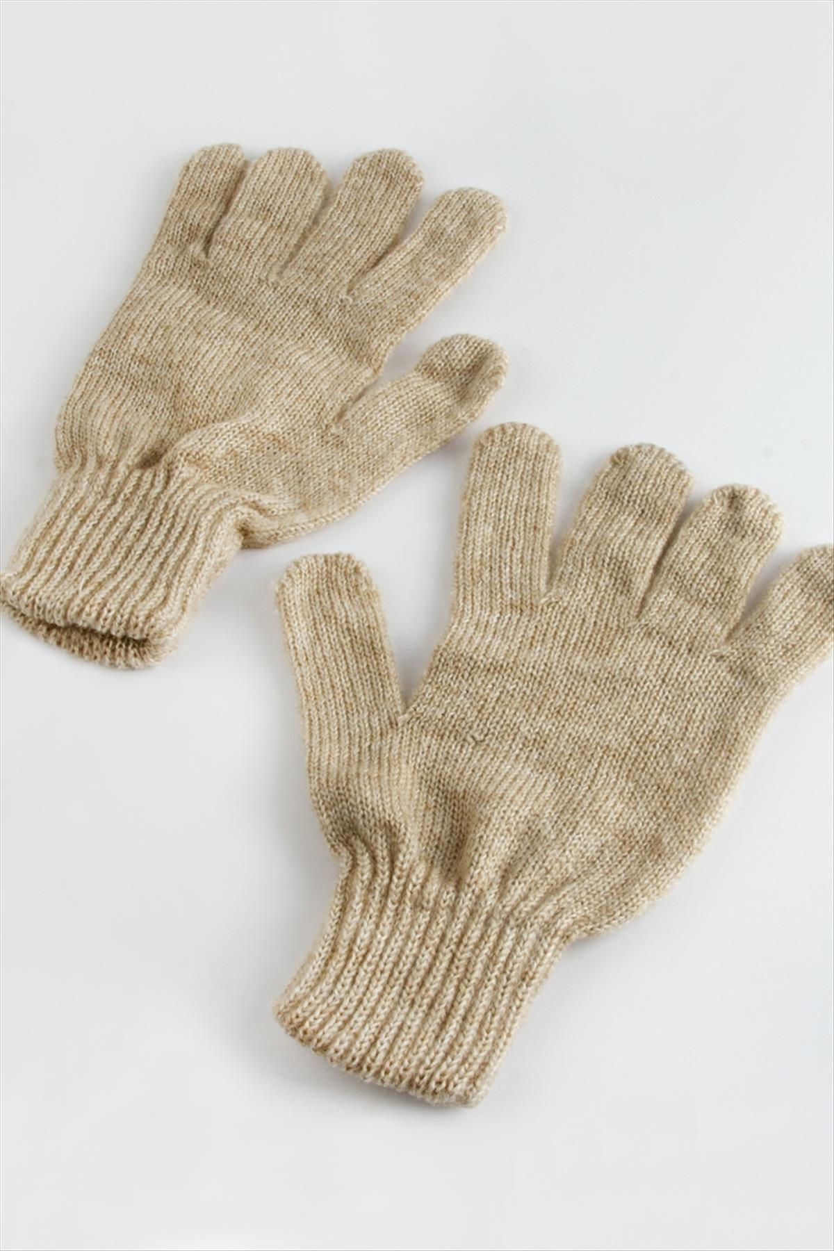 Süper Tek Kat Yün Eldiven