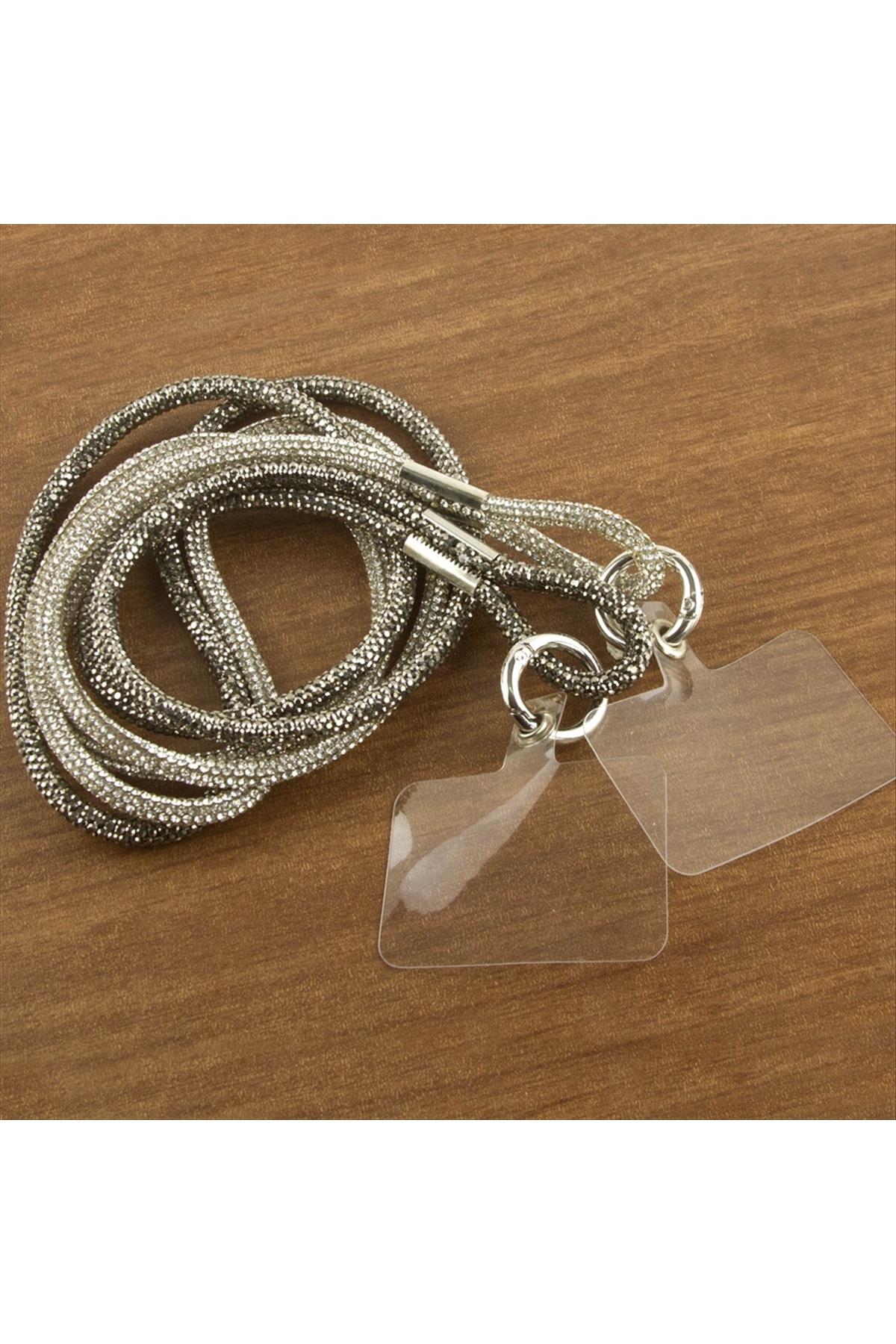 Swarovski Taşlı Boyun Telefon Askısı