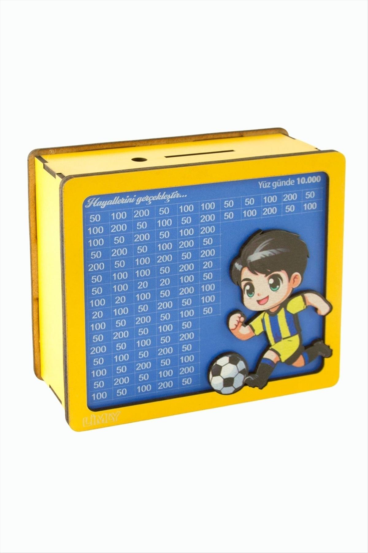 Taraftar Parabox 10.000 Tl Kumbara Para Biriktirme Kutusu