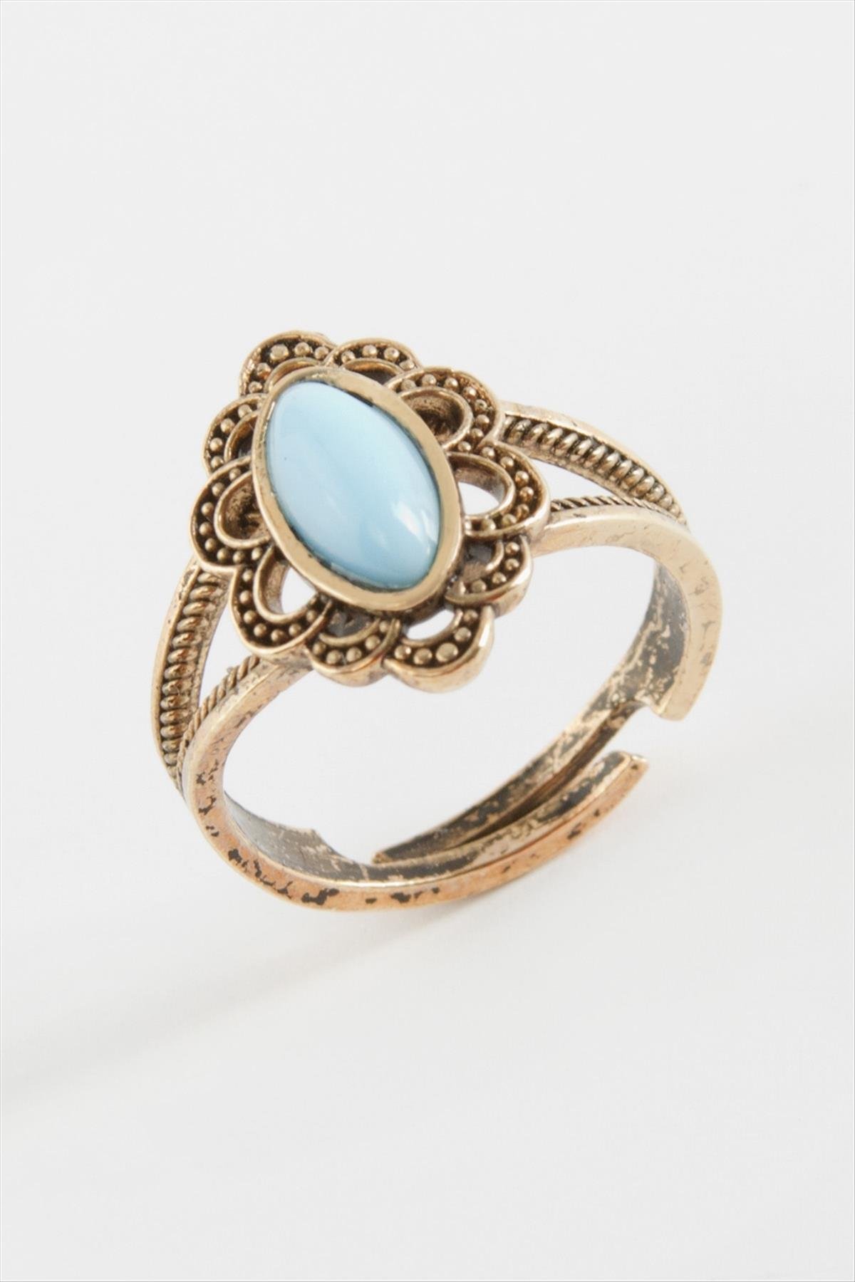 Taşlı Otantik Yüzük