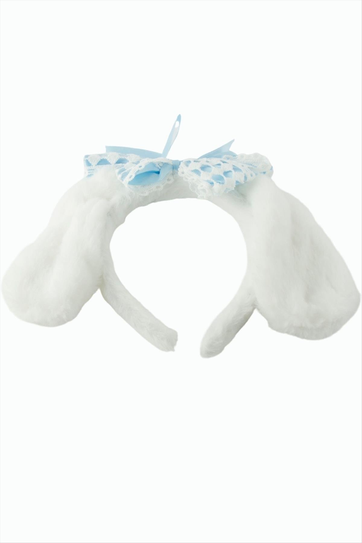 Tavşan Kulaklı Fiyong Yünlü Taç