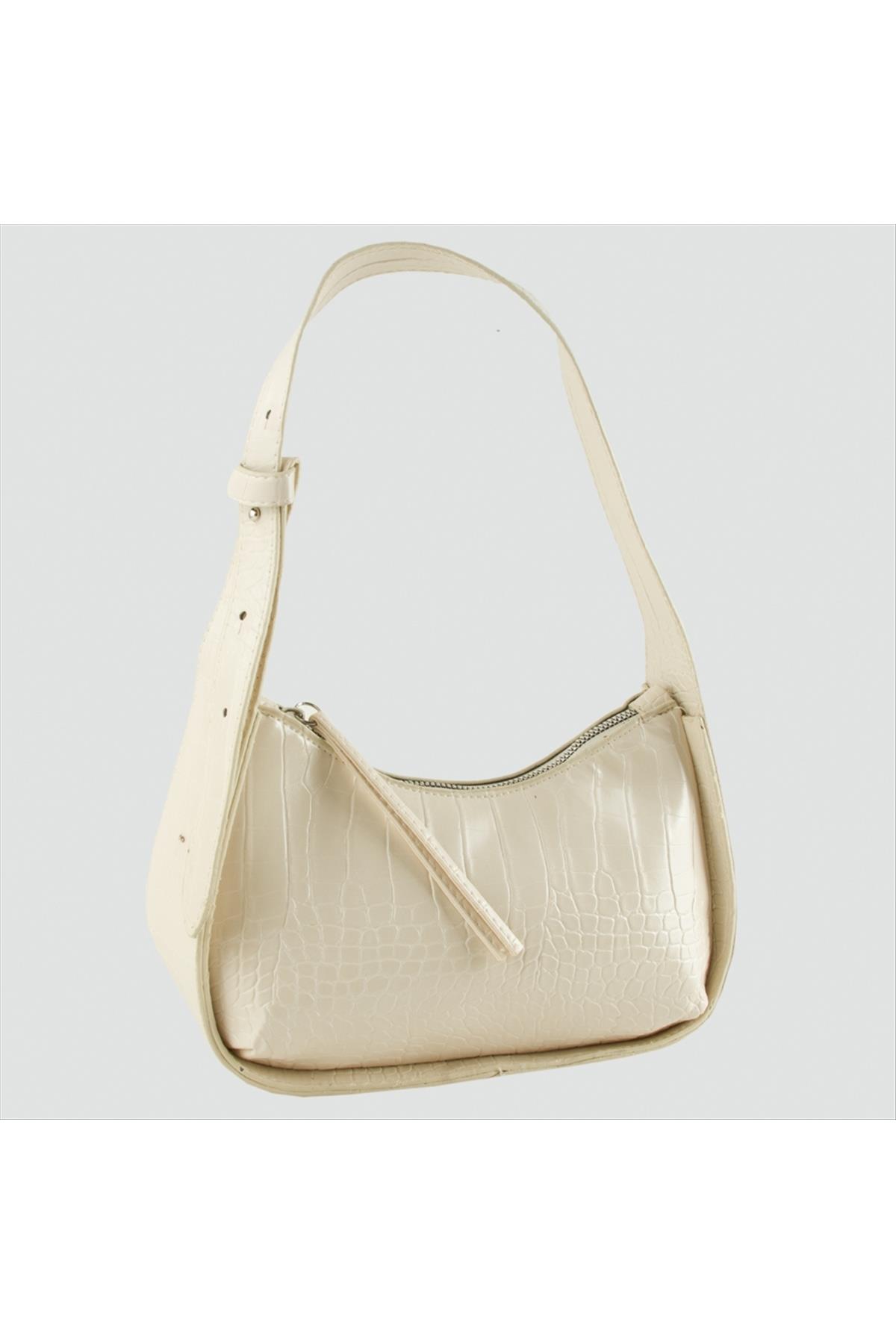 Tek Siperli Fermuarlı Yeni Sezon Askılı Kadın Çanta