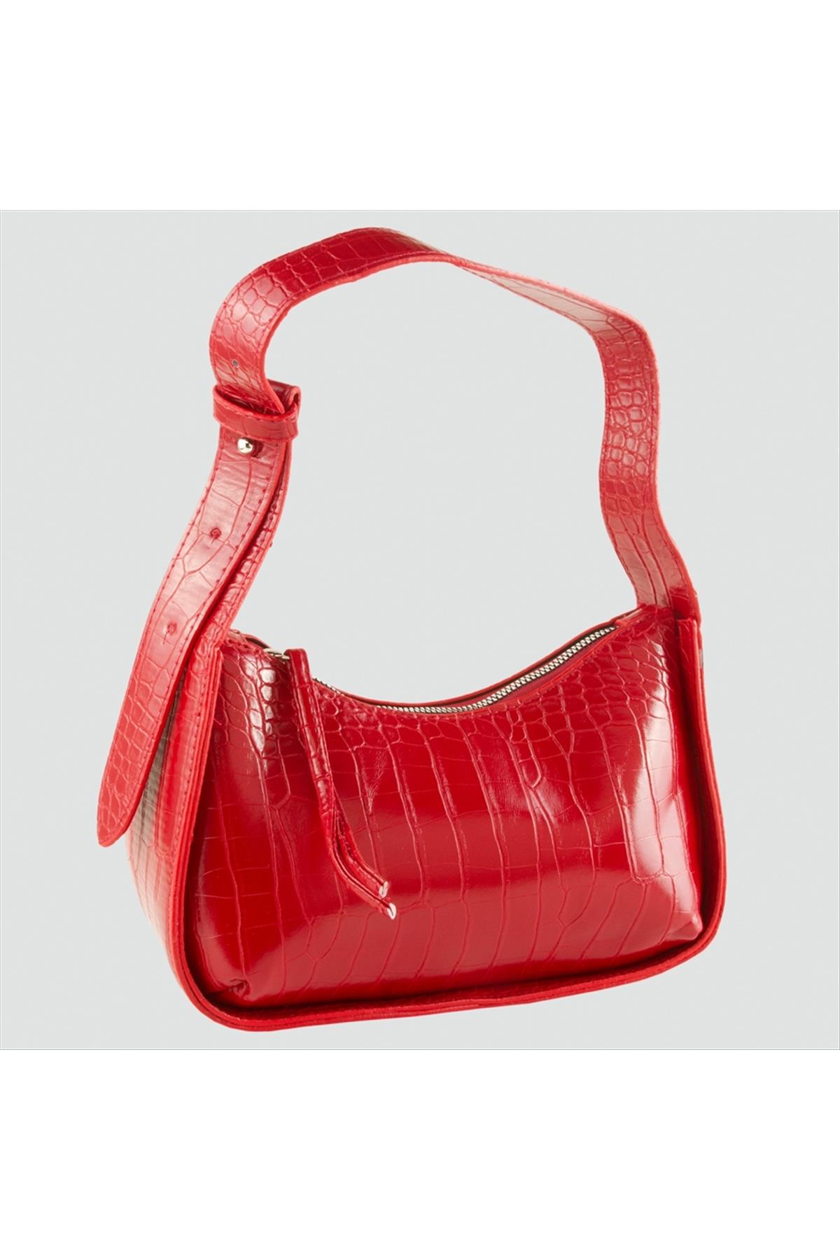 Tek Siperli Fermuarlı Yeni Sezon Askılı Kadın Çanta