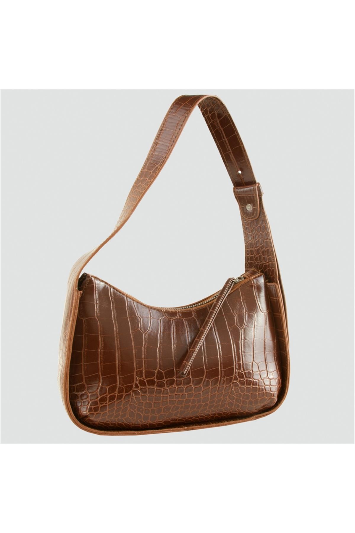 Tek Siperli Fermuarlı Yeni Sezon Askılı Kadın Çanta