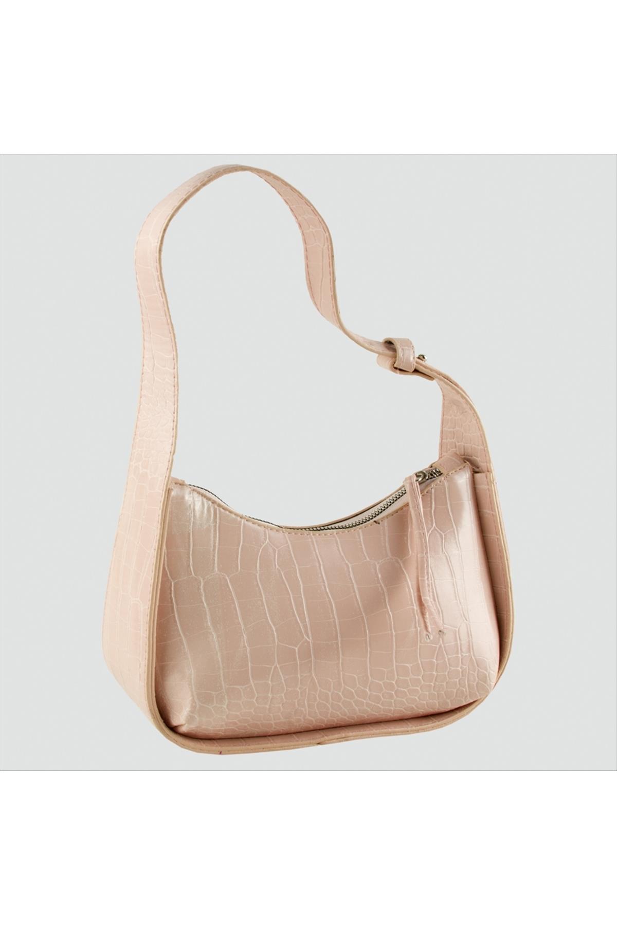 Tek Siperli Fermuarlı Yeni Sezon Askılı Kadın Çanta