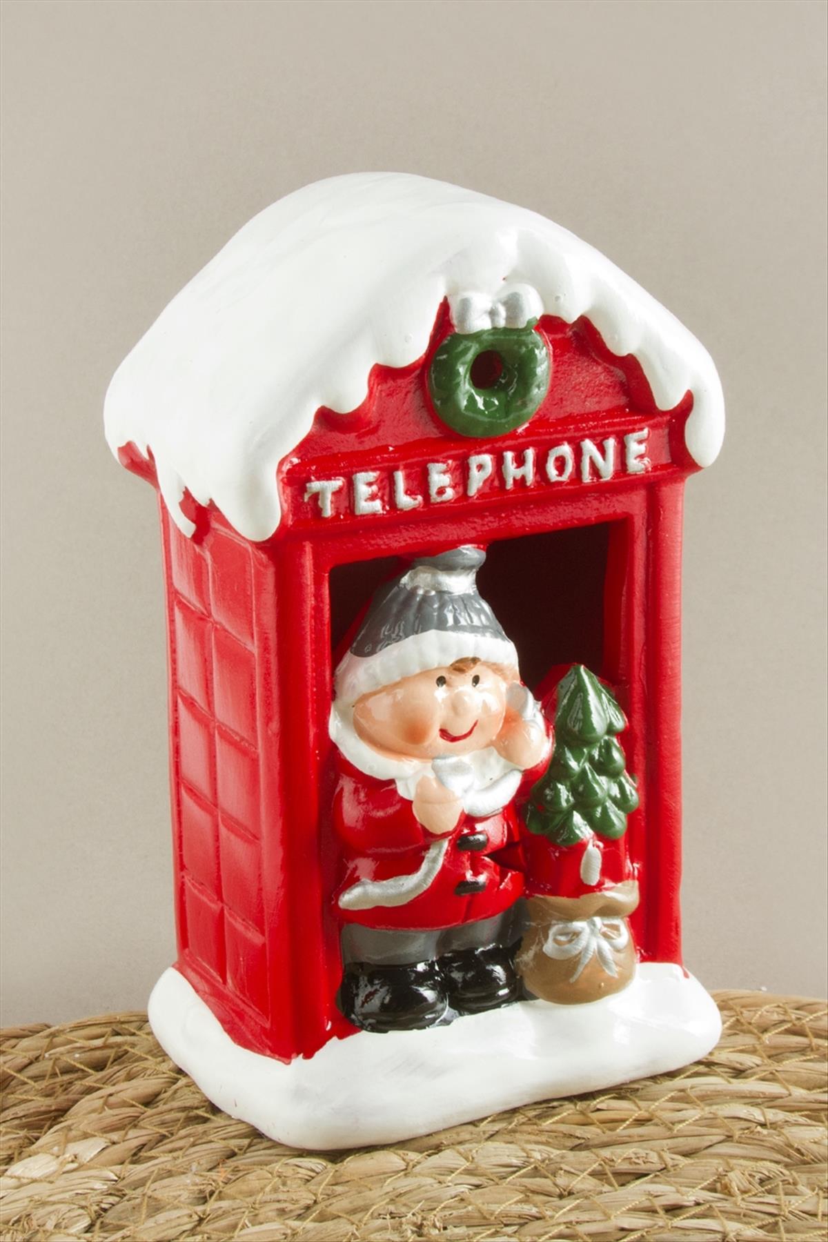 Telephone Yazılı Işıklı Yılbaşı Biblo