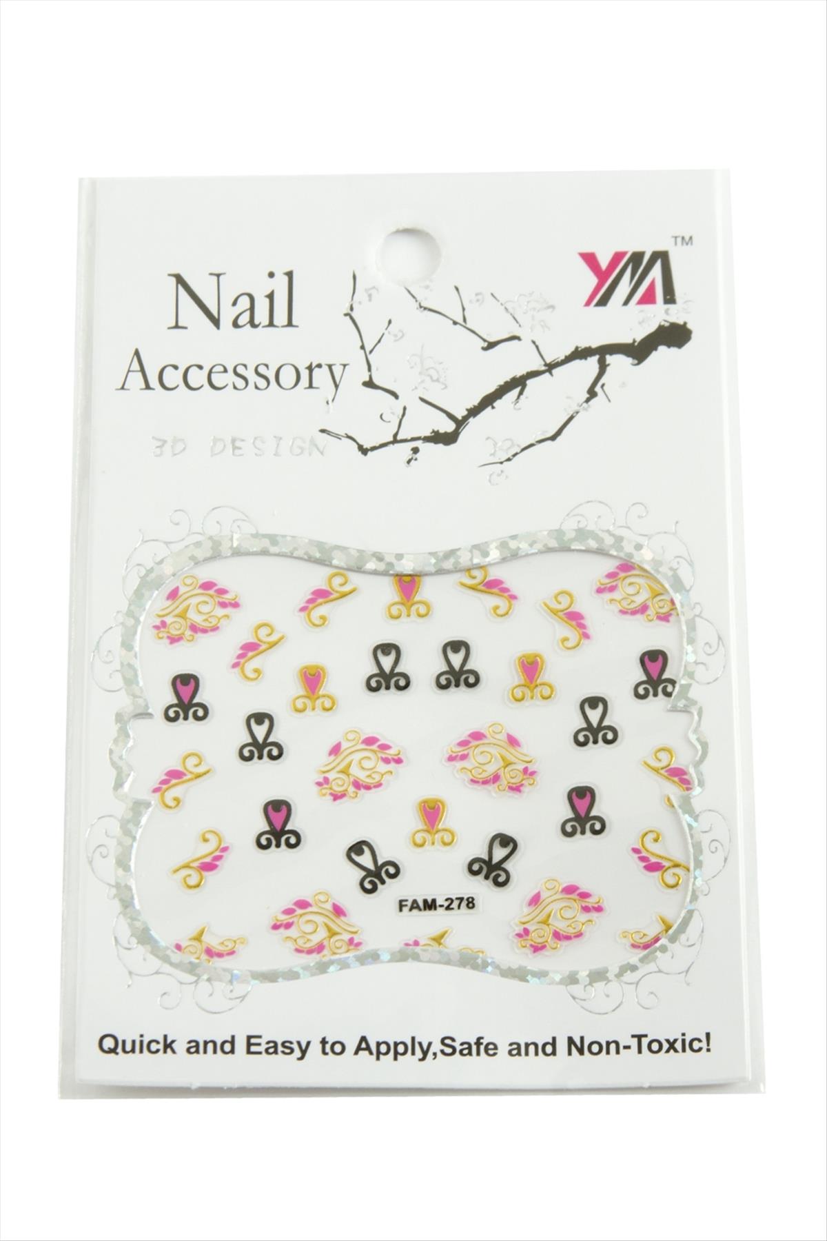 Tırnak Aksesuarı Tattoo Sticker