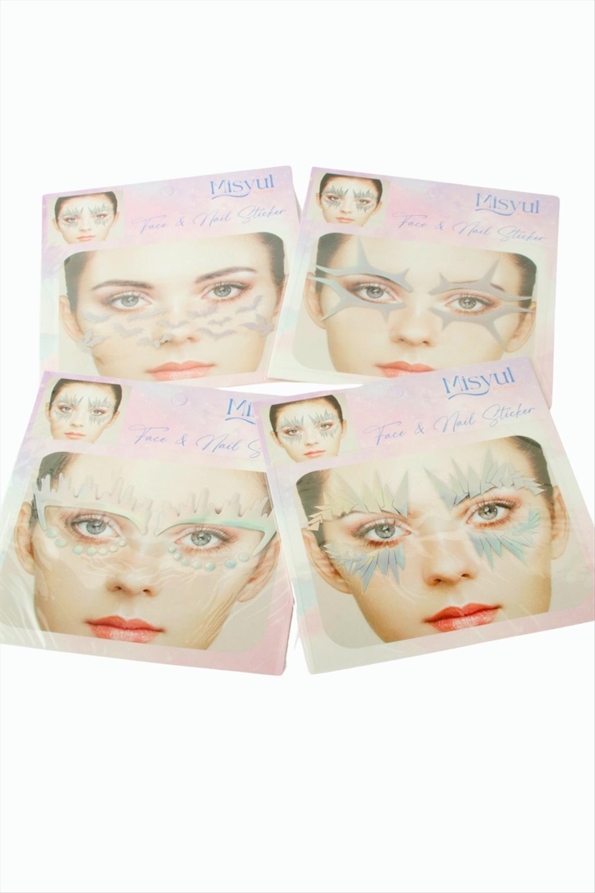 Tırnak ve Yüz Süsleme Sticker