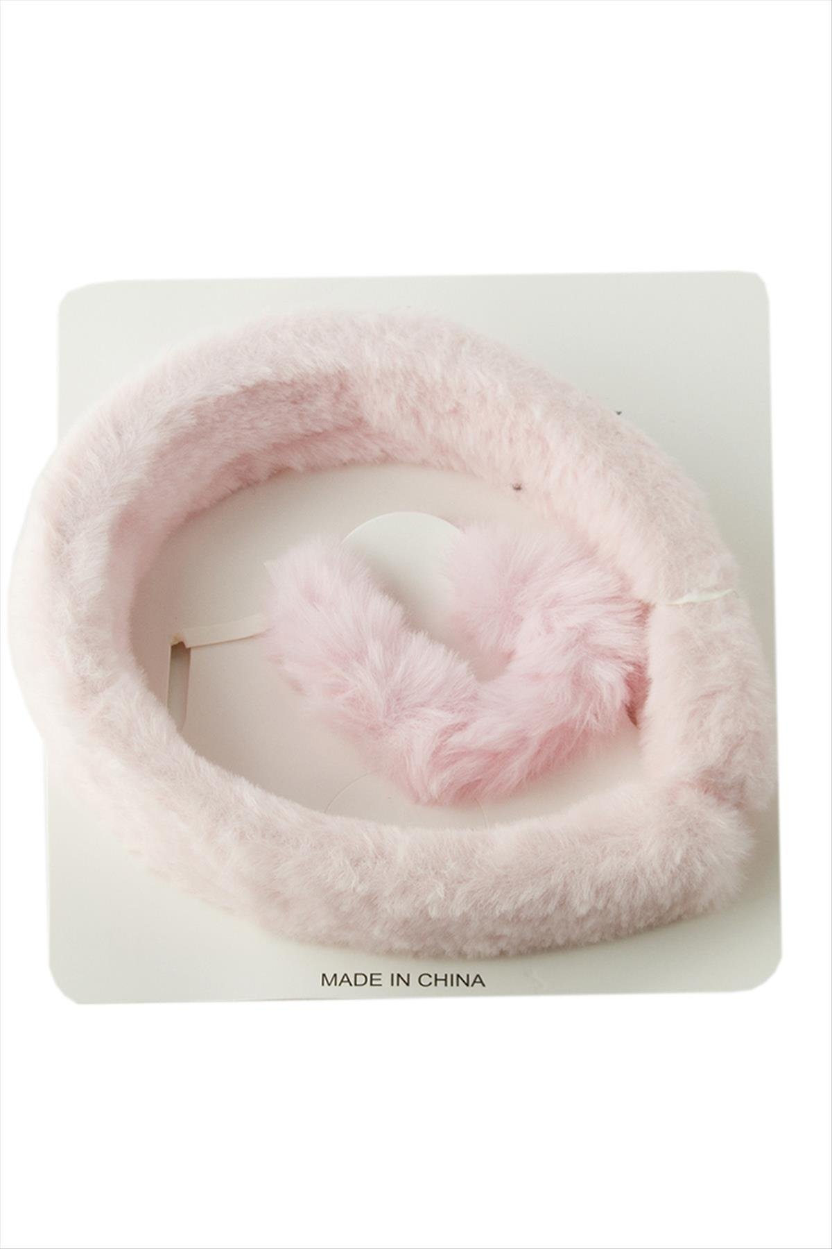 Tüylü Lastikli Toka Taç Set