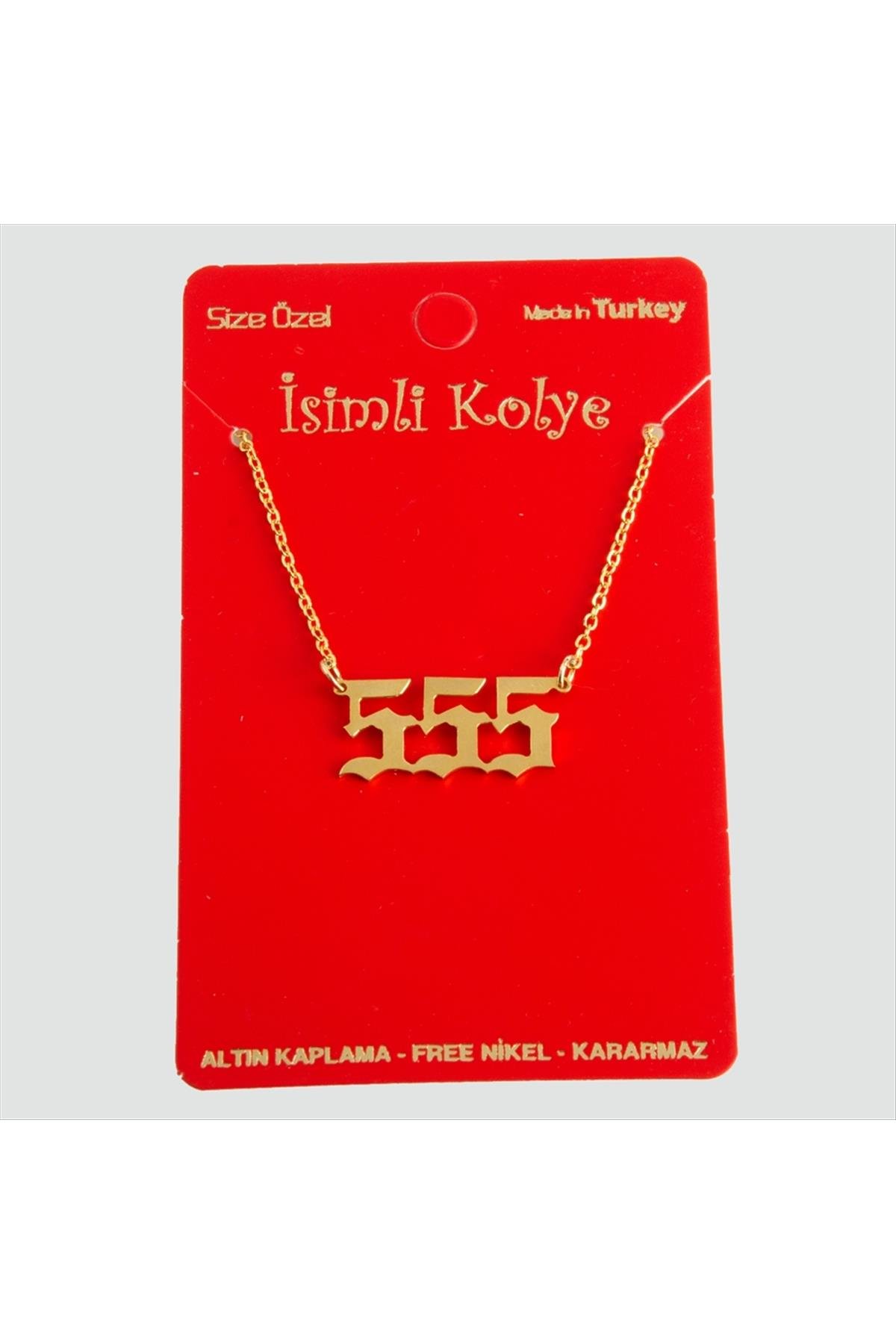 Uğurlu Rakamlar Uçlu Kolye