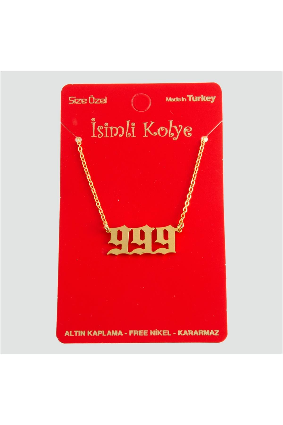 Uğurlu Rakamlar Uçlu Kolye