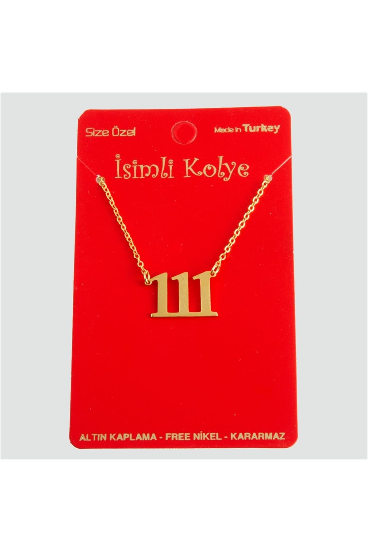 Uğurlu Rakamlar Uçlu Kolye