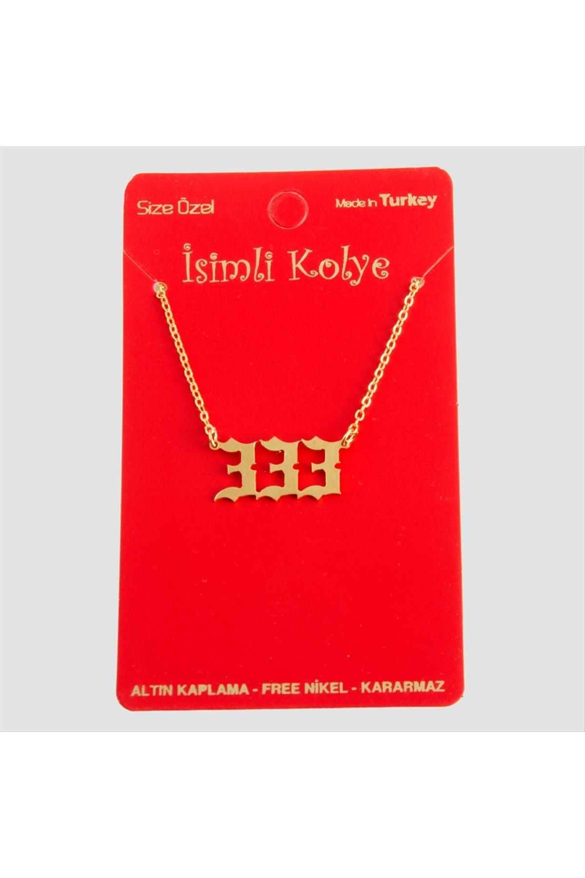 Uğurlu Rakamlar Uçlu Kolye