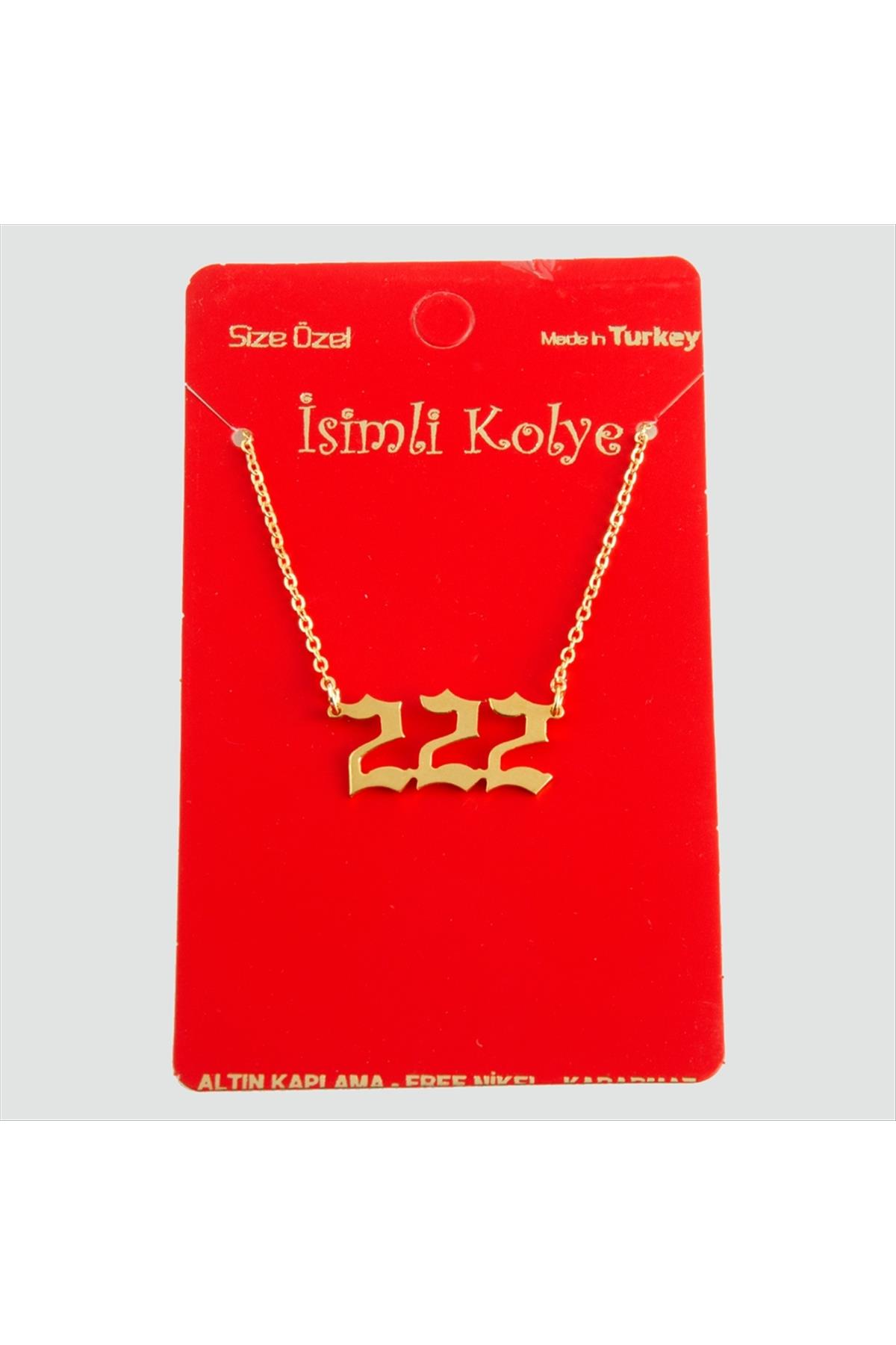 Uğurlu Rakamlar Uçlu Kolye