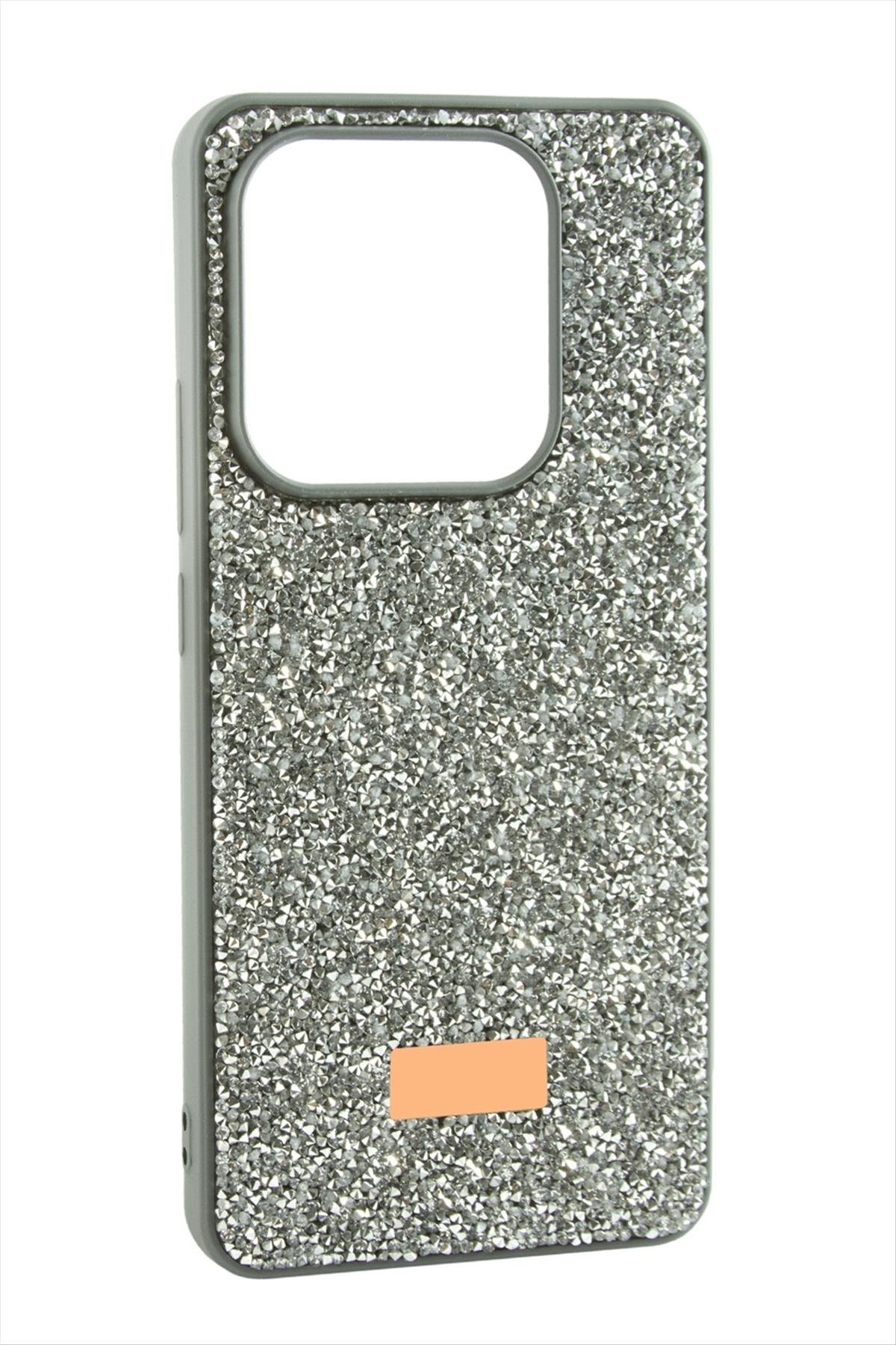 Xiaomi Redmi 12 Taşlı Kapak Kılıf