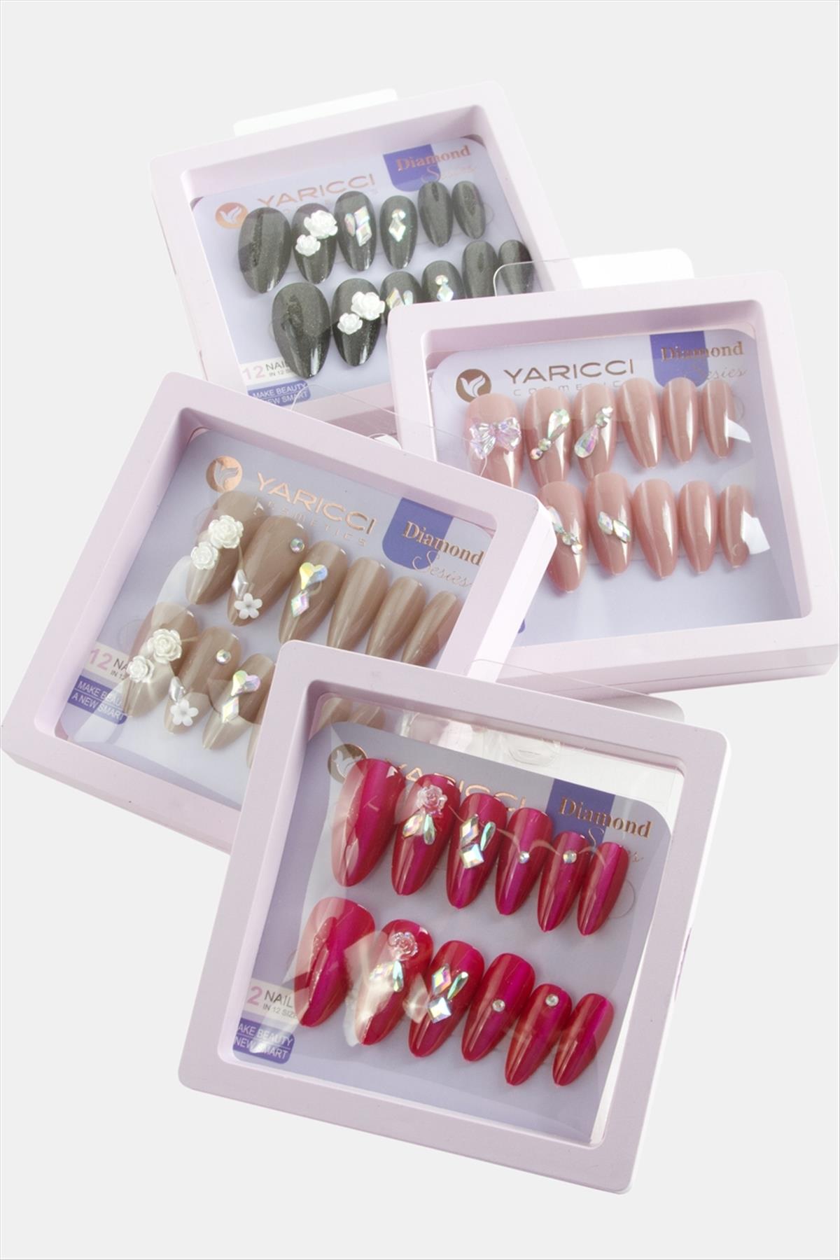 Yaricci Kedi Gözlü Takma Tırnak