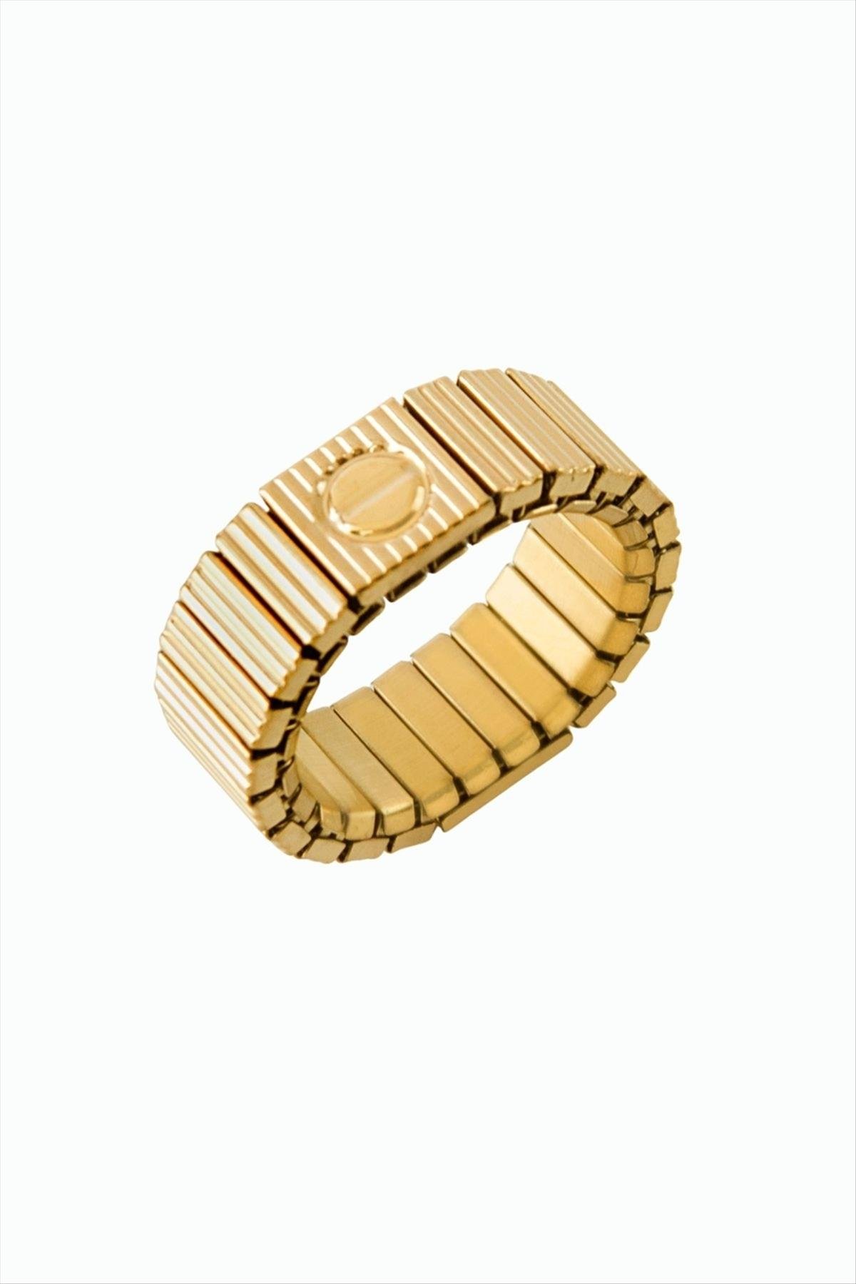 Yaylı Erkek Çelik Yüzük