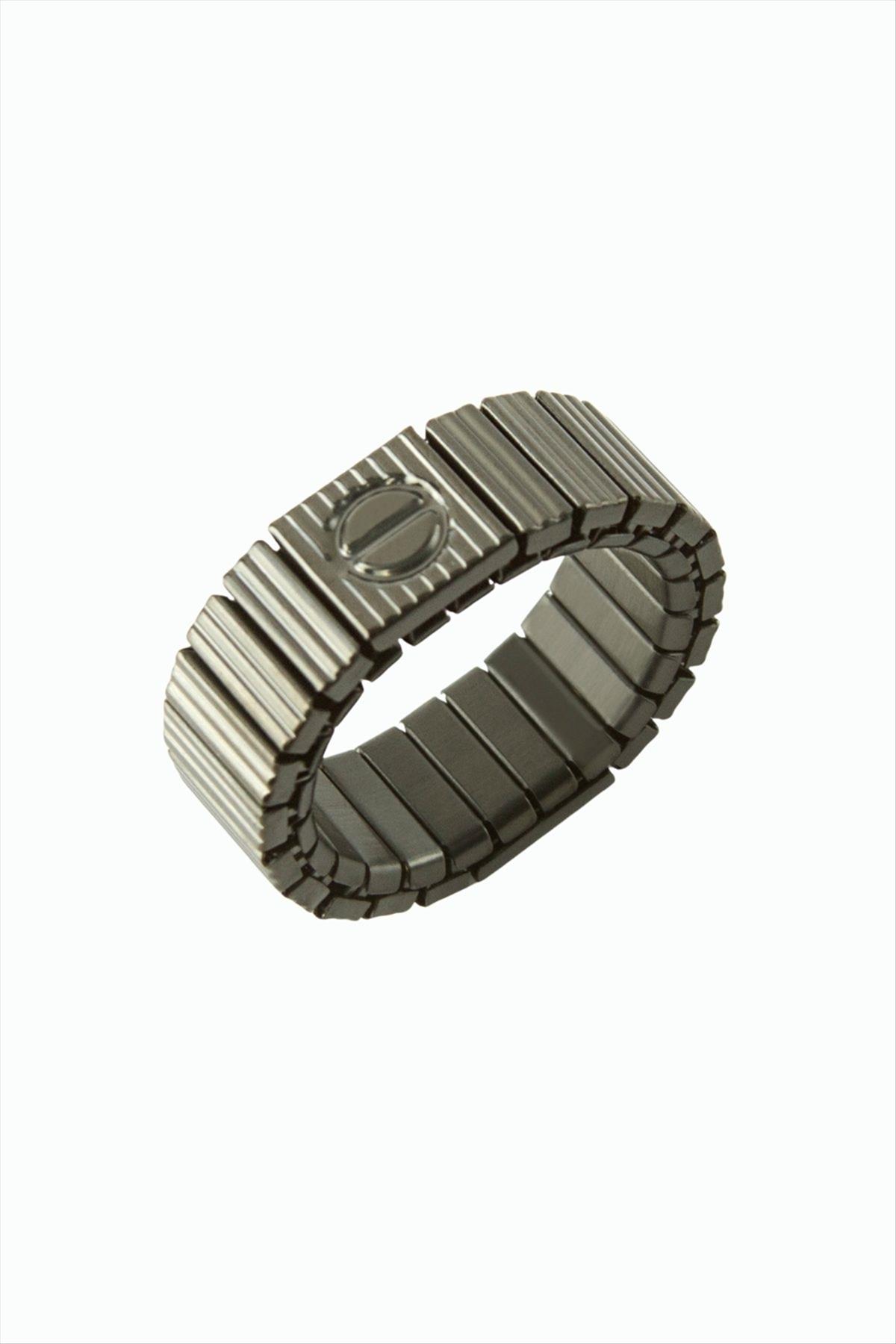 Yaylı Erkek Çelik Yüzük