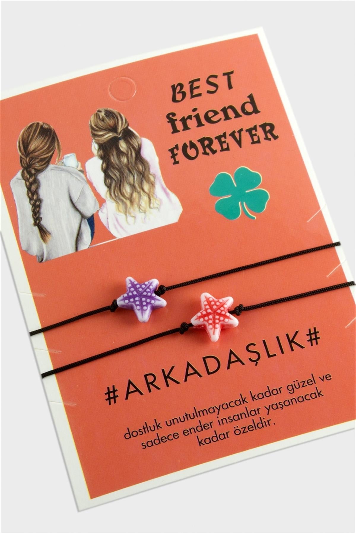 Yıldız Arkadaşlık İp Bileklik