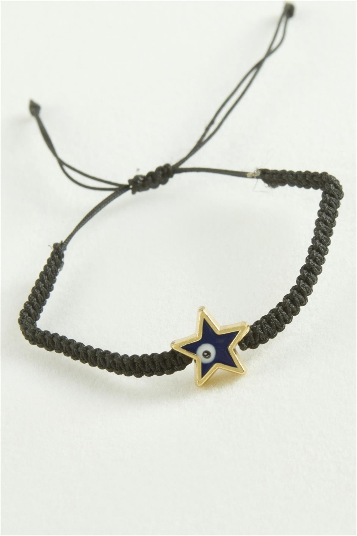 Yıldız Makrome İp Bileklik