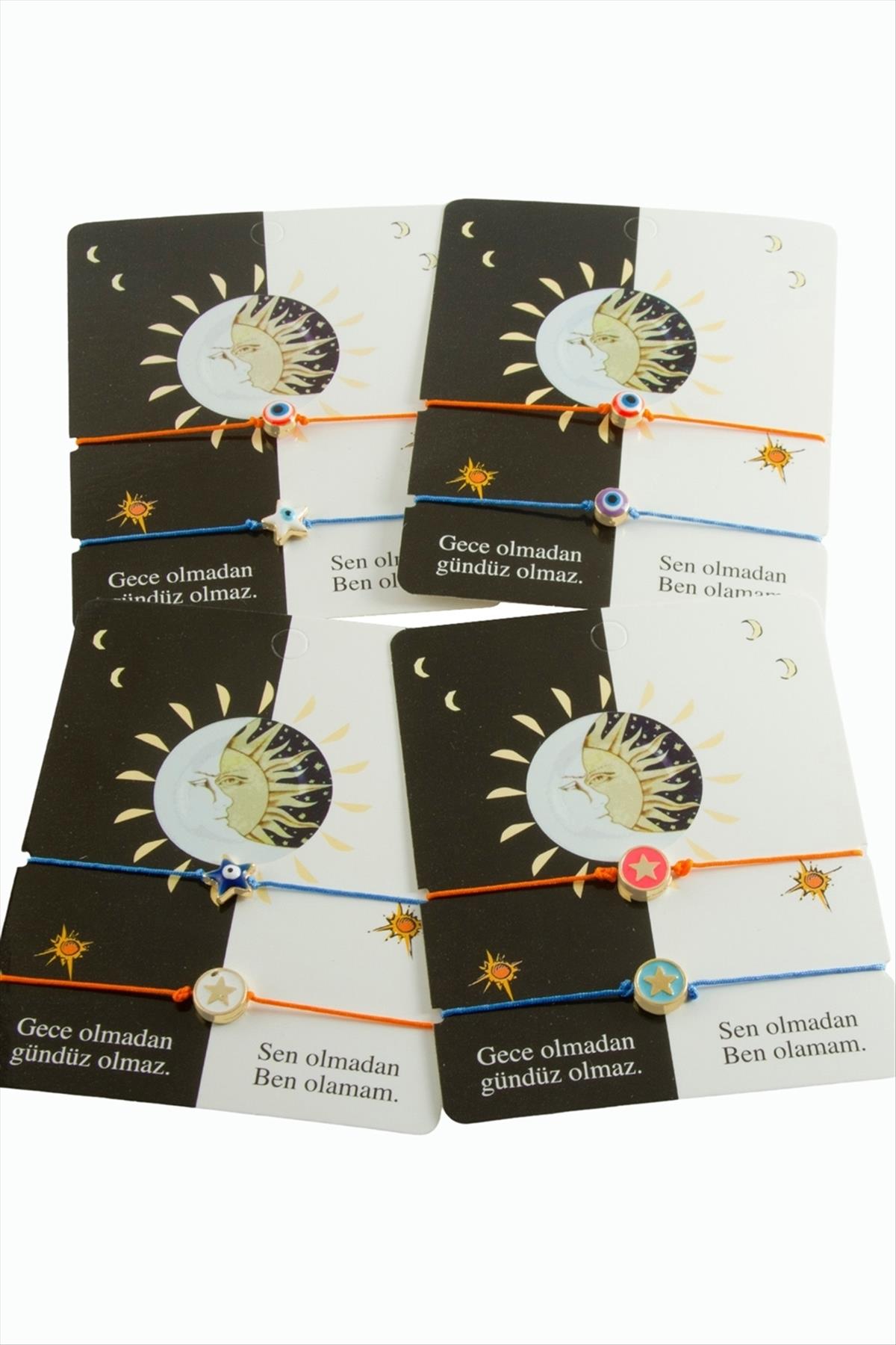 Yıldız Nazar İp Bileklik 2 Adet