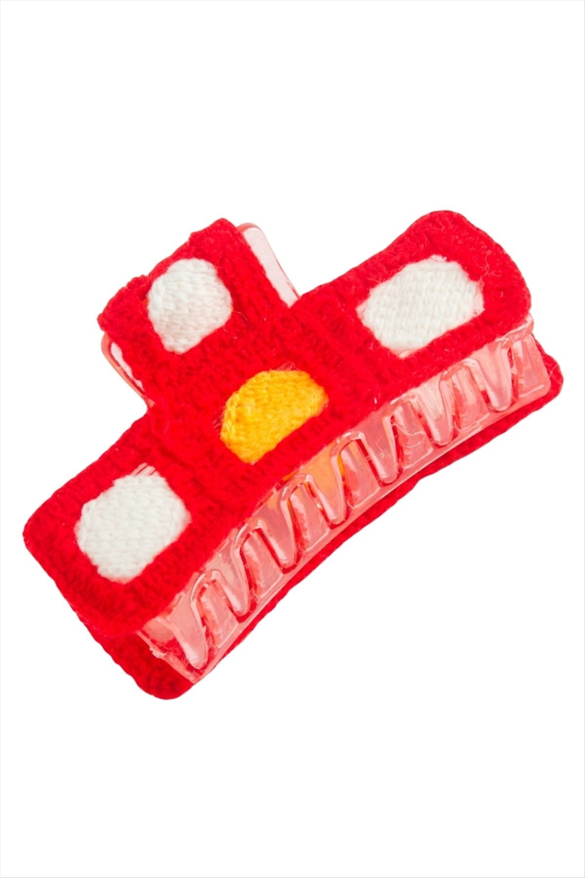 Yuvarlak Örgülü Mandal Toka 8 cm