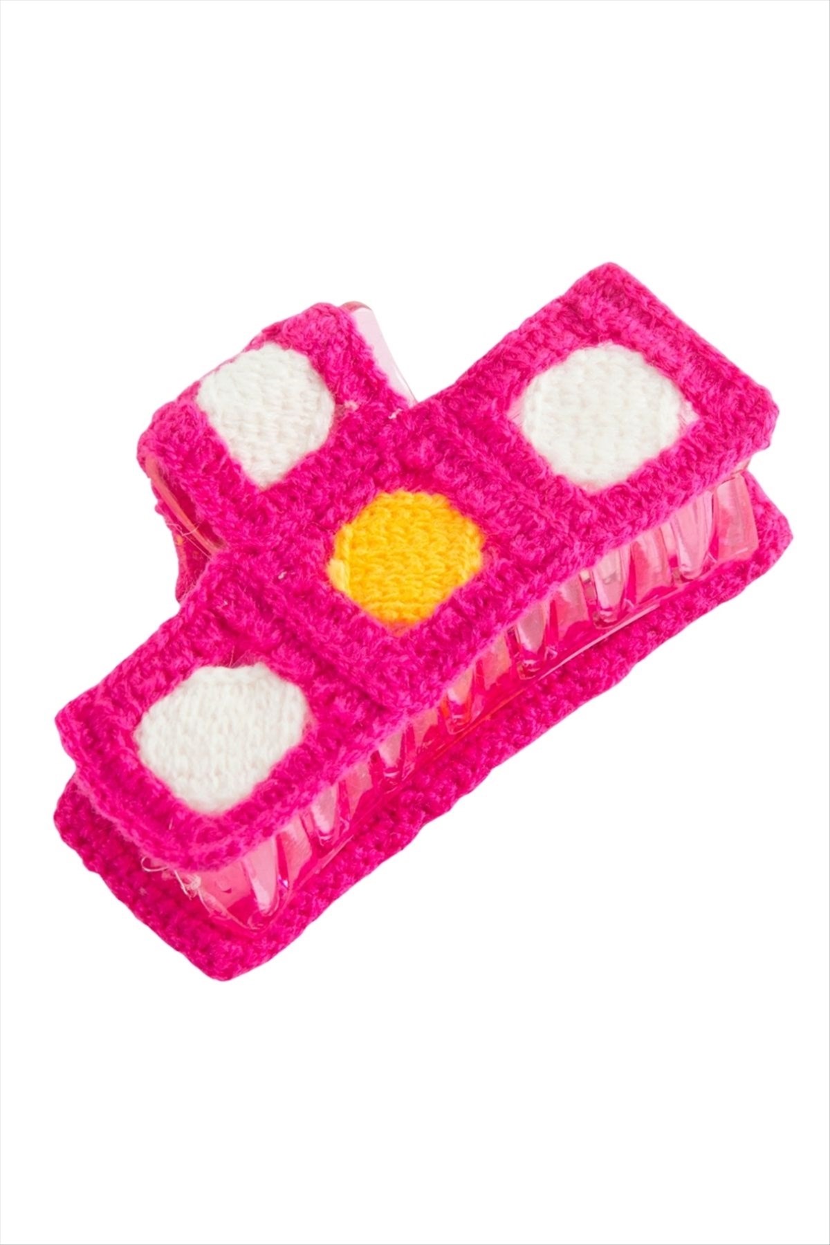 Yuvarlak Örgülü Mandal Toka 8 cm