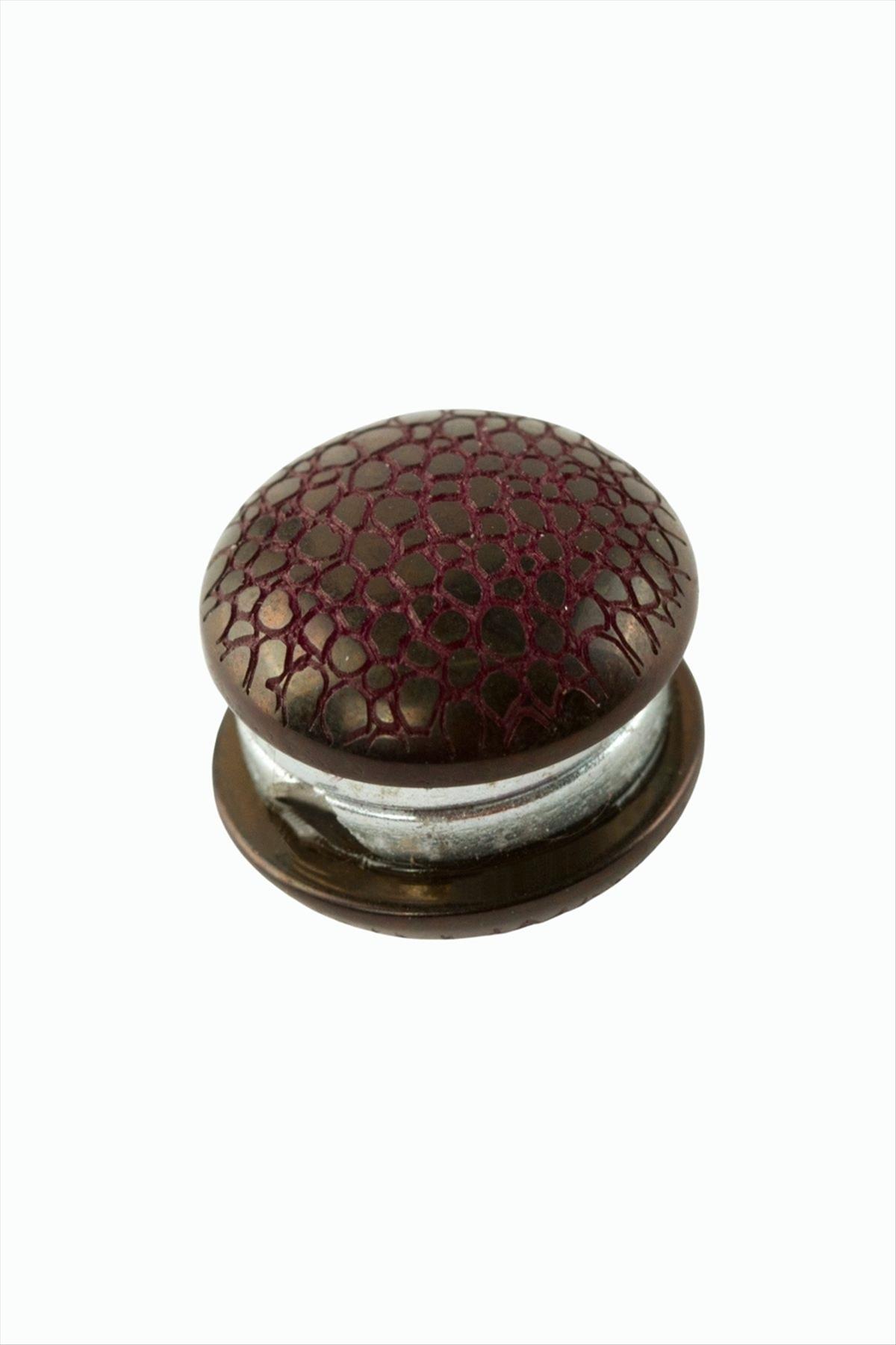 Zemin Desenli Kupa Eşarp Mıknatısı 1 Adet