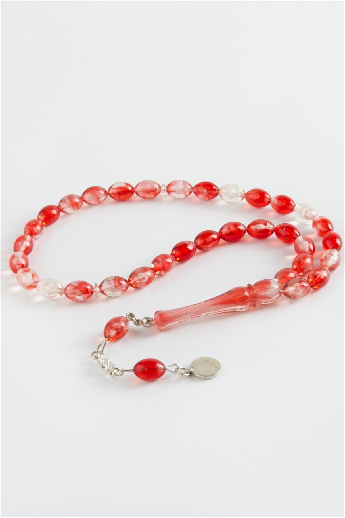 Zeytin Şekilli Plastik Tesbih 8*11 mm