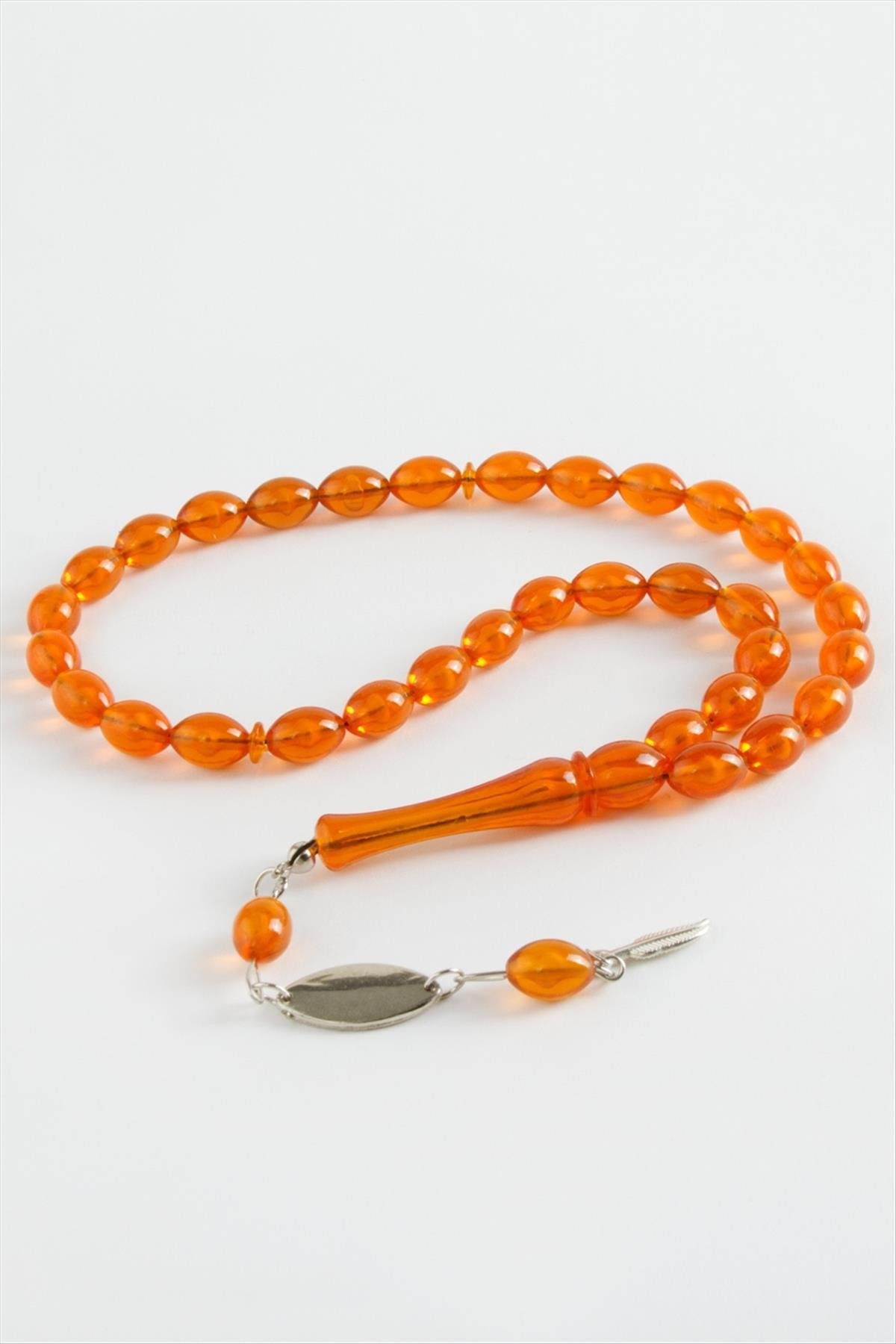 Zeytin Şekilli Plastik Tesbih 8*11 mm