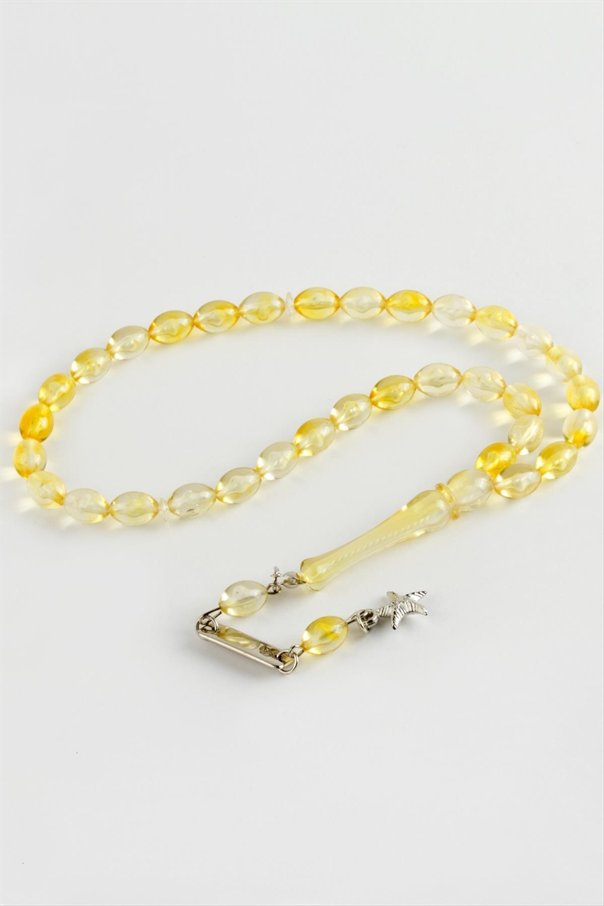 Zeytin Şekilli Plastik Tesbih 8*11 mm