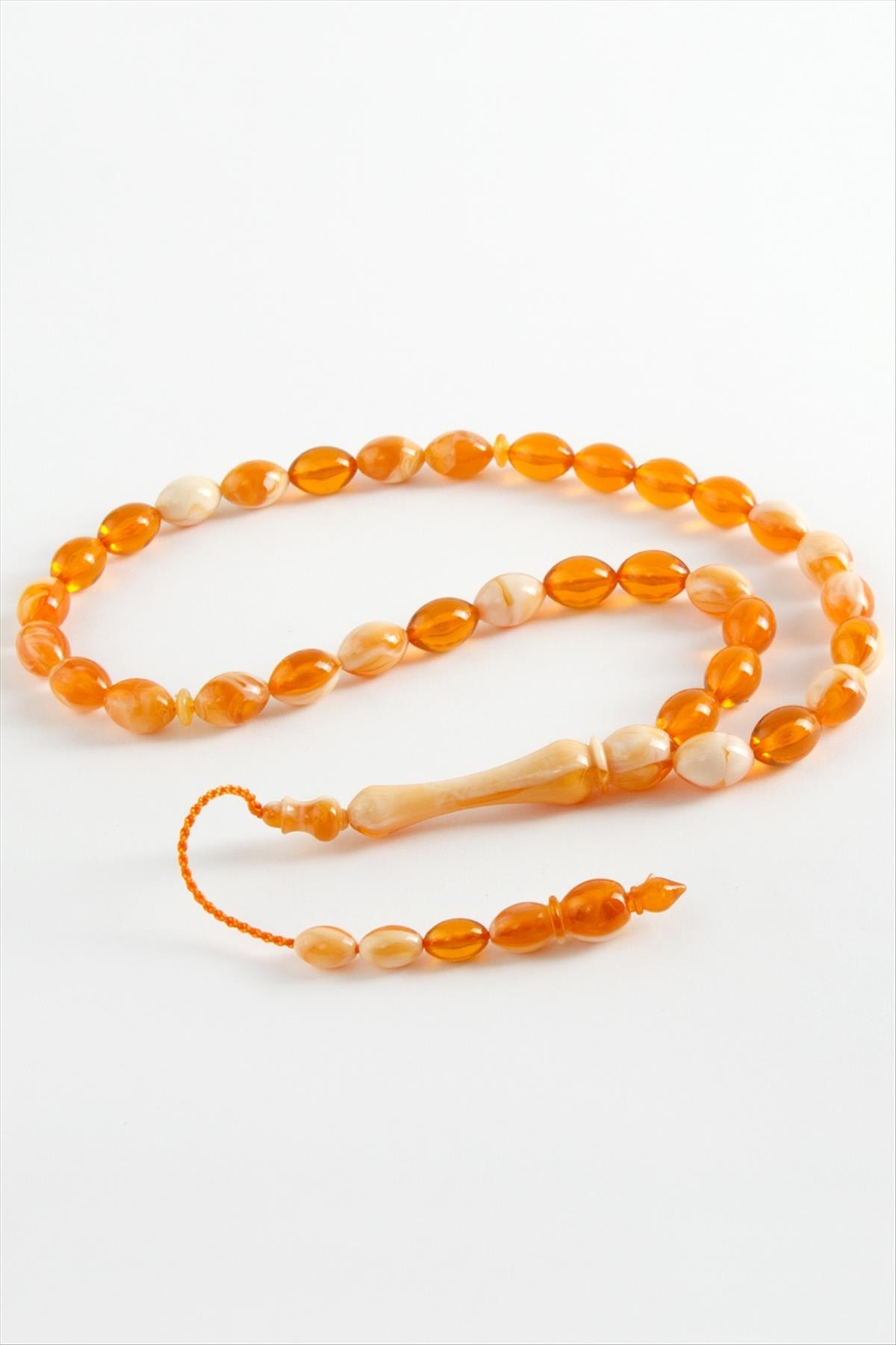 Zeytin Şekilli Plastik Tesbih 8*11 mm