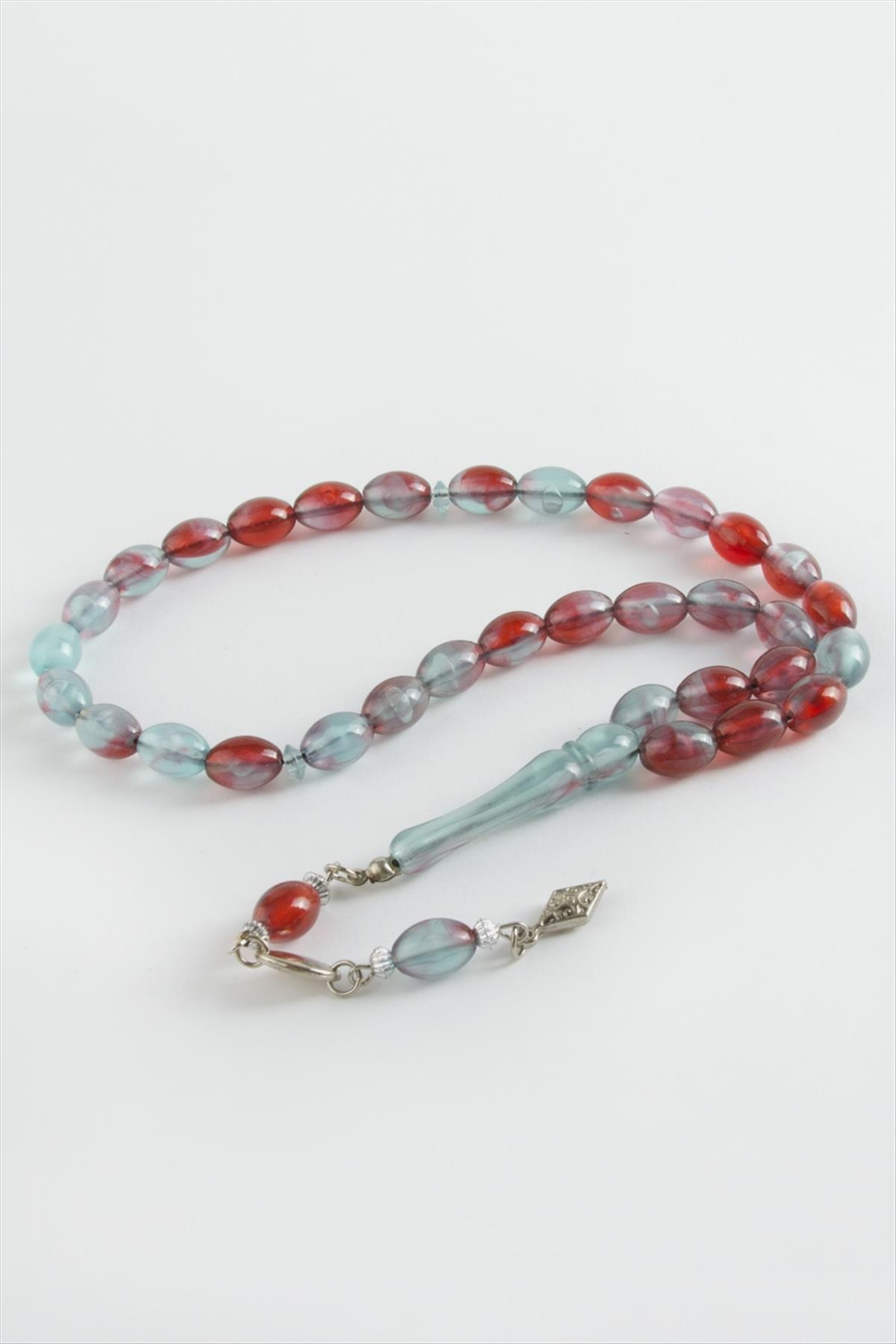 Zeytin Şekilli Plastik Tesbih 8*11 mm