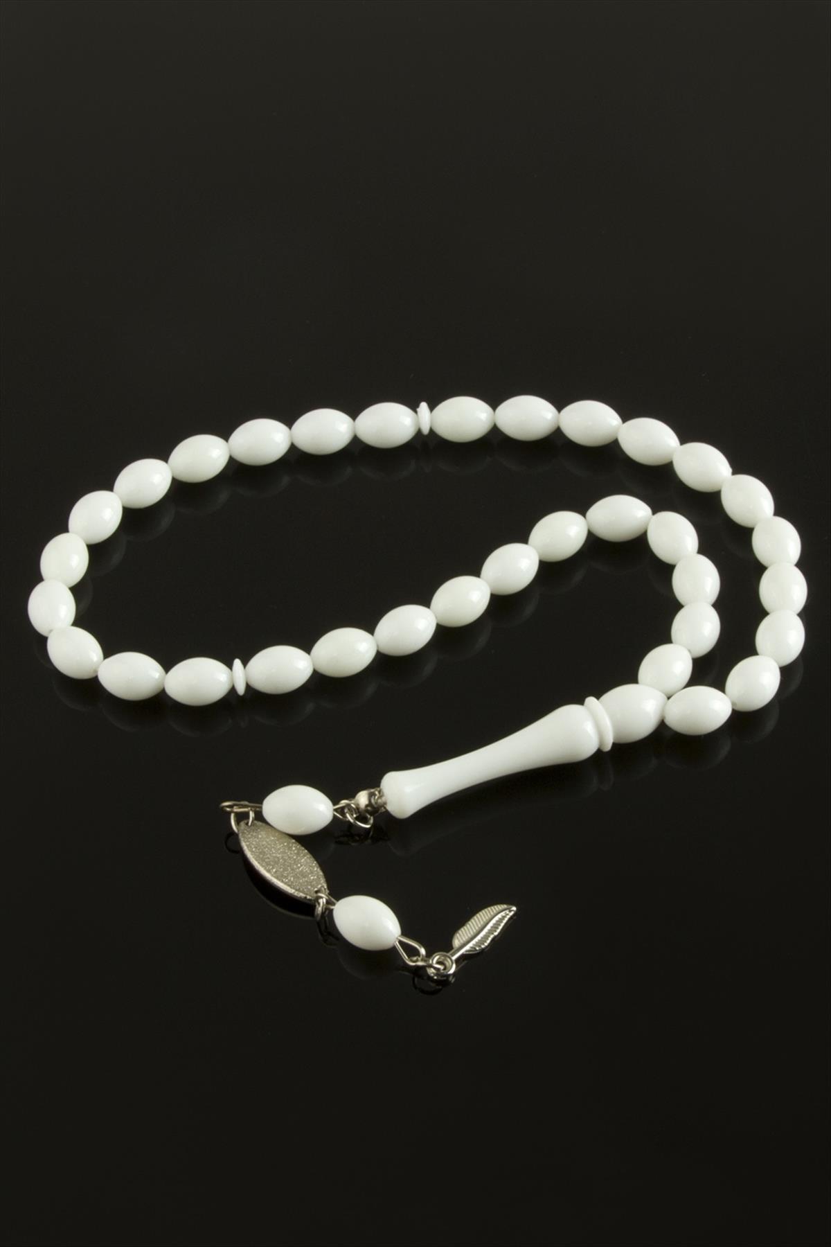 Zeytin Şekilli Plastik Tesbih 8*11 mm