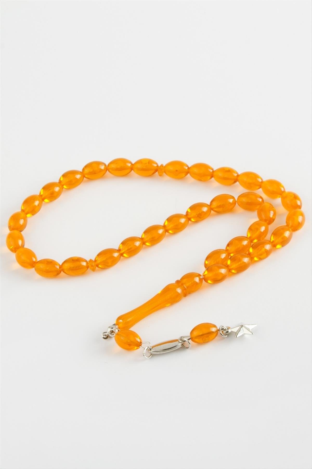 Zeytin Şekilli Plastik Tesbih 8*11 mm