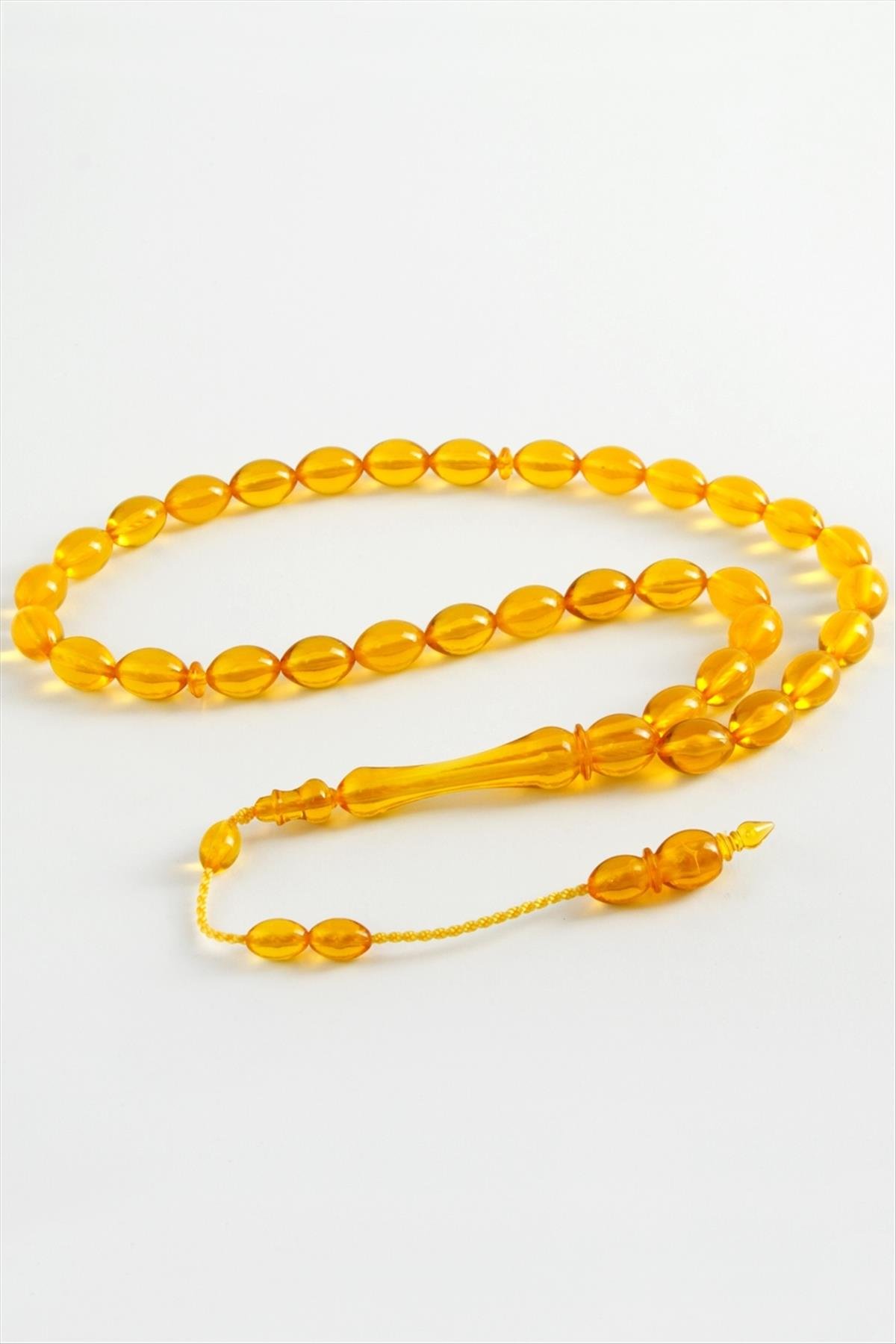 Zeytin Şekilli Plastik Tesbih 8*11 mm