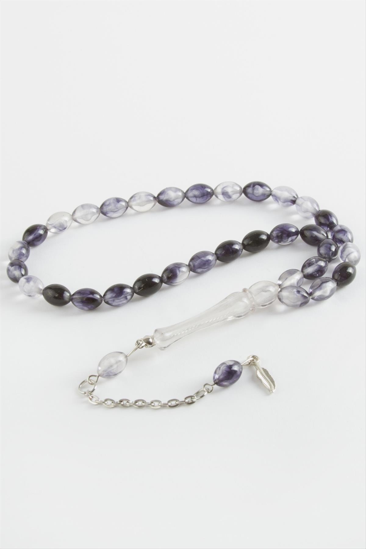 Zeytin Şekilli Plastik Tesbih 8*11 mm